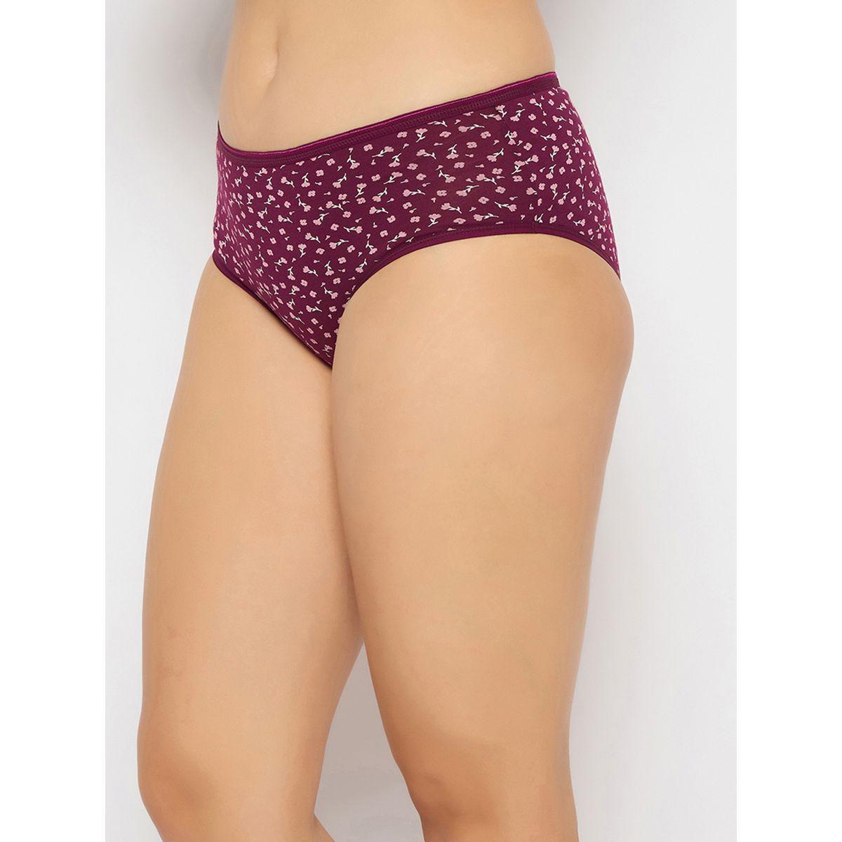 مجموعة من 3 سراويل داخلية بخصر متوسط-women-clothing-lingerie-panties-image-4