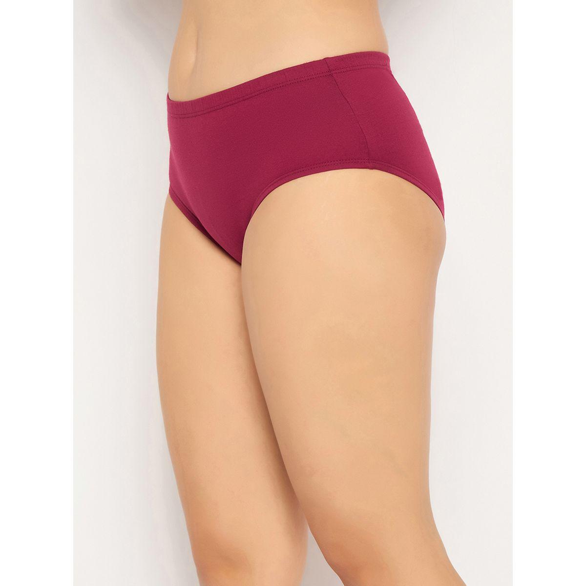 مجموعة من 3 سراويل داخلية بخصر متوسط-women-clothing-lingerie-panties-image-4