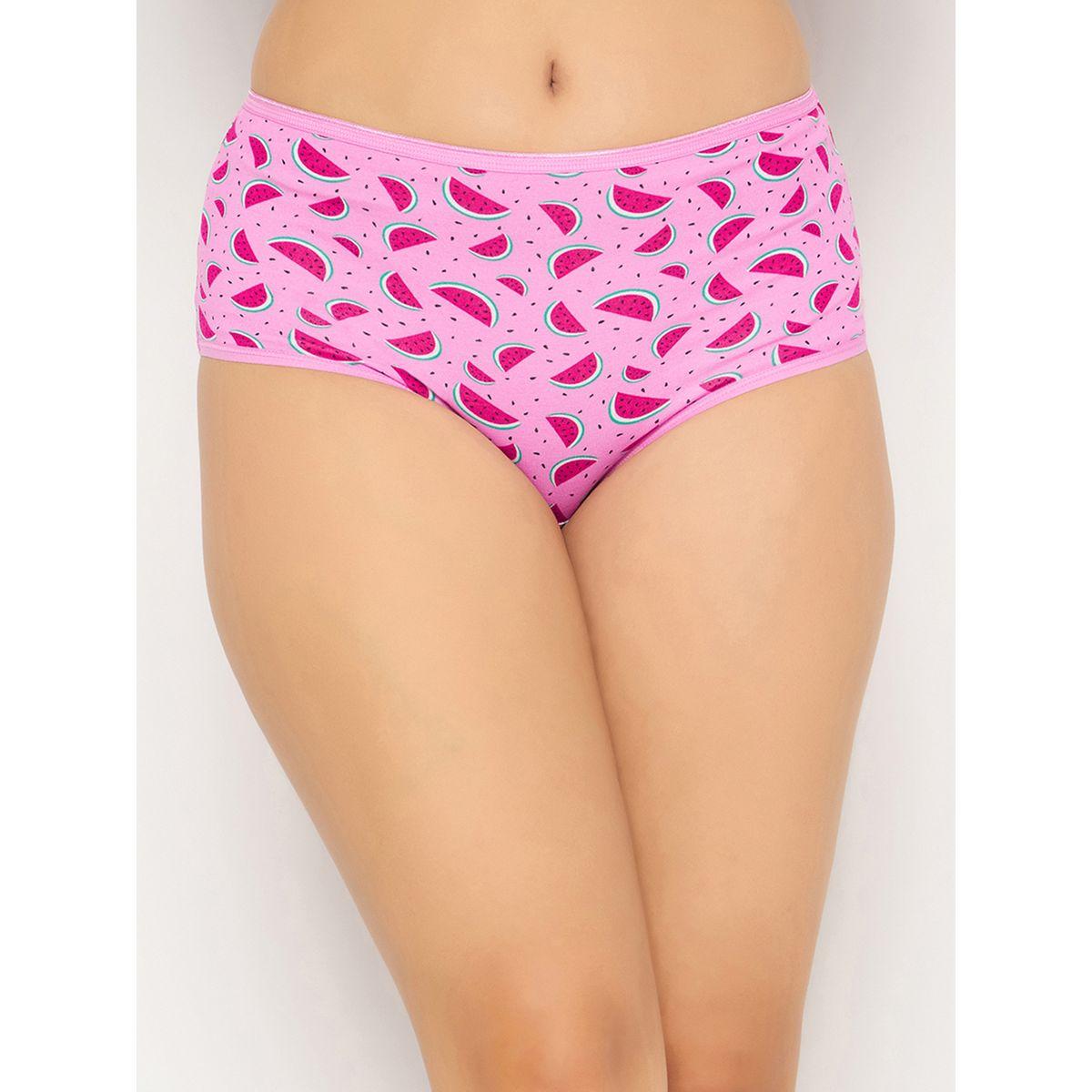 مجموعة من 3 - سروال داخلي بخصر عالي-women-clothing-lingerie-panties-image-3