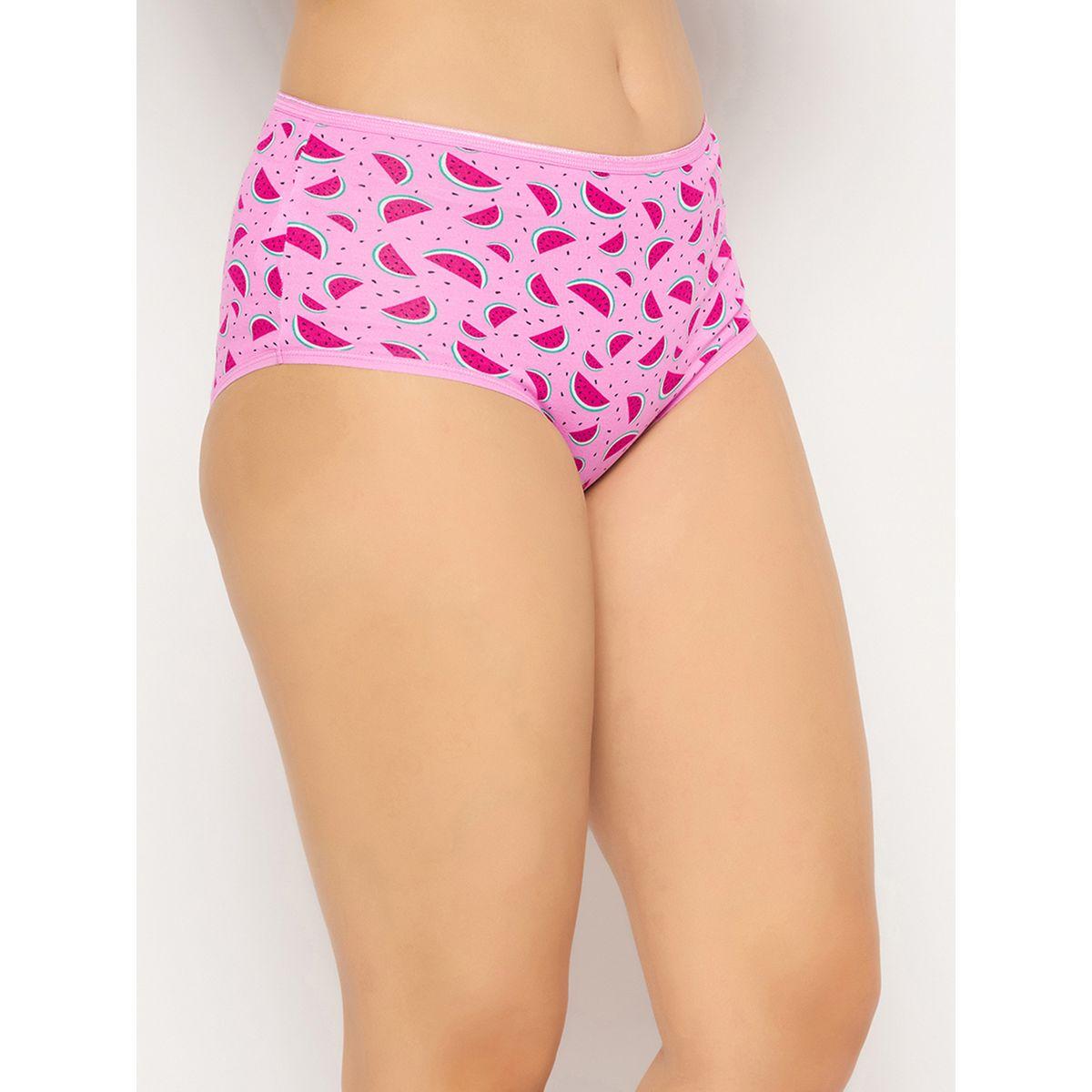 مجموعة من 3 - سروال داخلي بخصر عالي-women-clothing-lingerie-panties-image-5