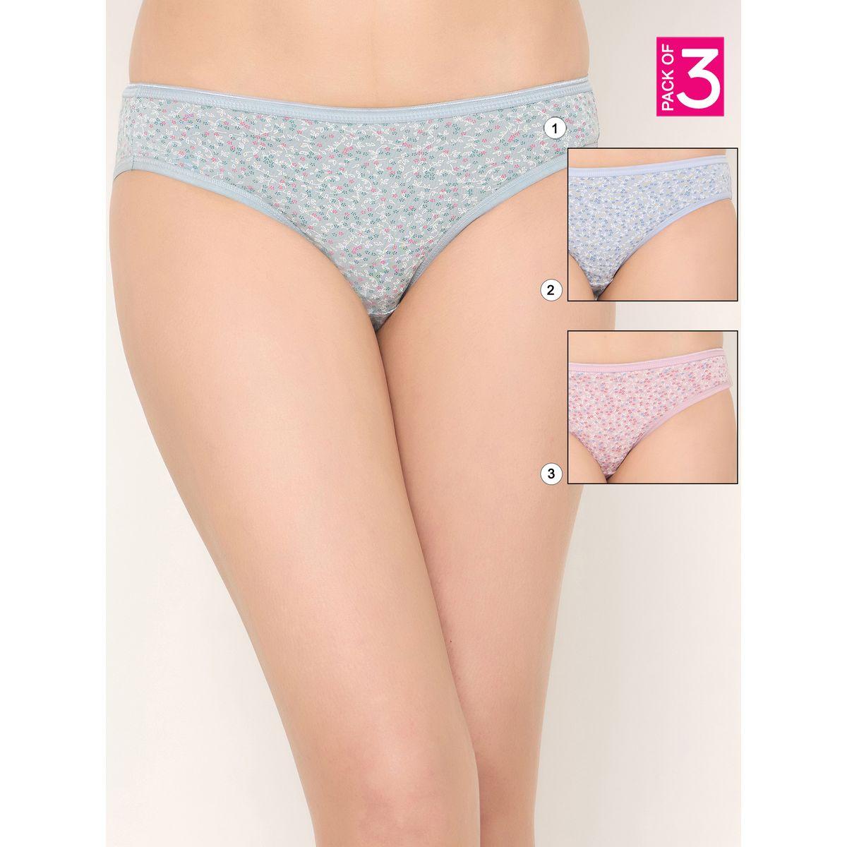 مجموعة من 3 سراويل داخلية بكيني بخصر منخفض-women-clothing-lingerie-panties-image-1