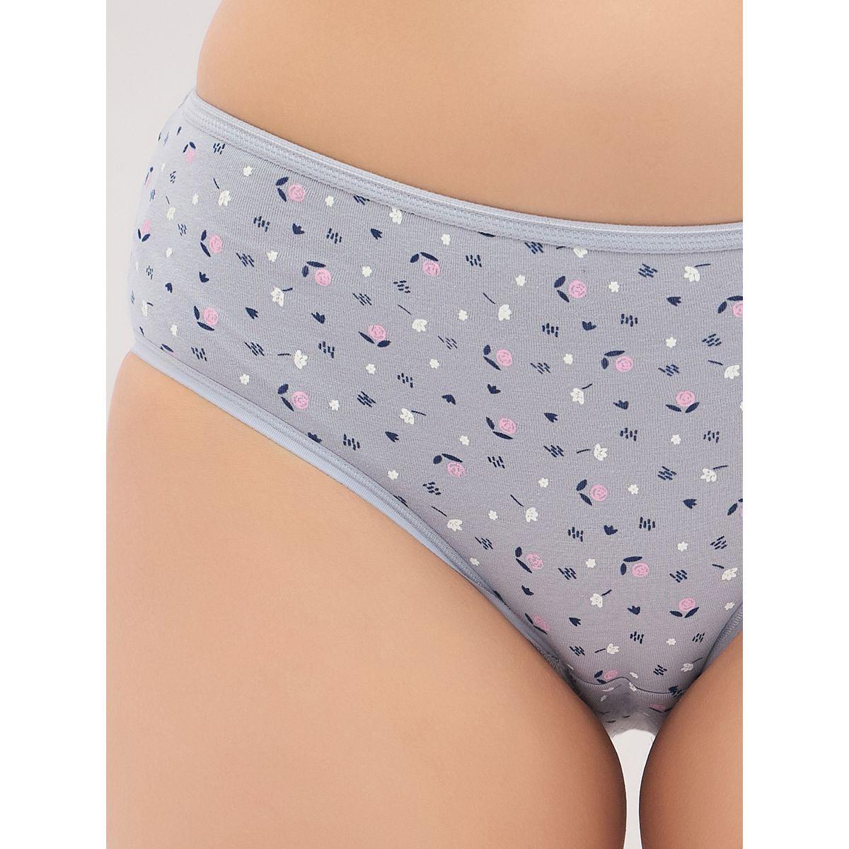 Clovia Pack of 3 - Floral Print Hipster Briefs-women-clothing-lingerie-panties-image-2