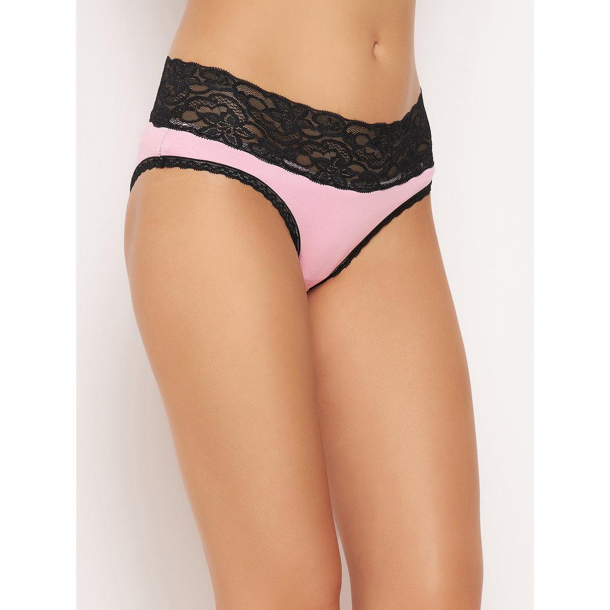 Clovia Set of 3 - Mid Rise Hipster Panties with Lace Waist-women-clothing-lingerie-panties-image-11