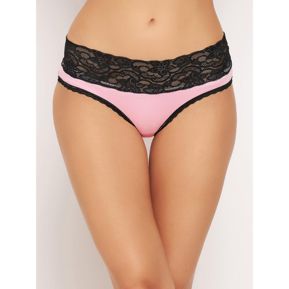 مجموعة من 3 سراويل داخلية بخصر متوسط ودانتيل-women-clothing-lingerie-panties-image-9