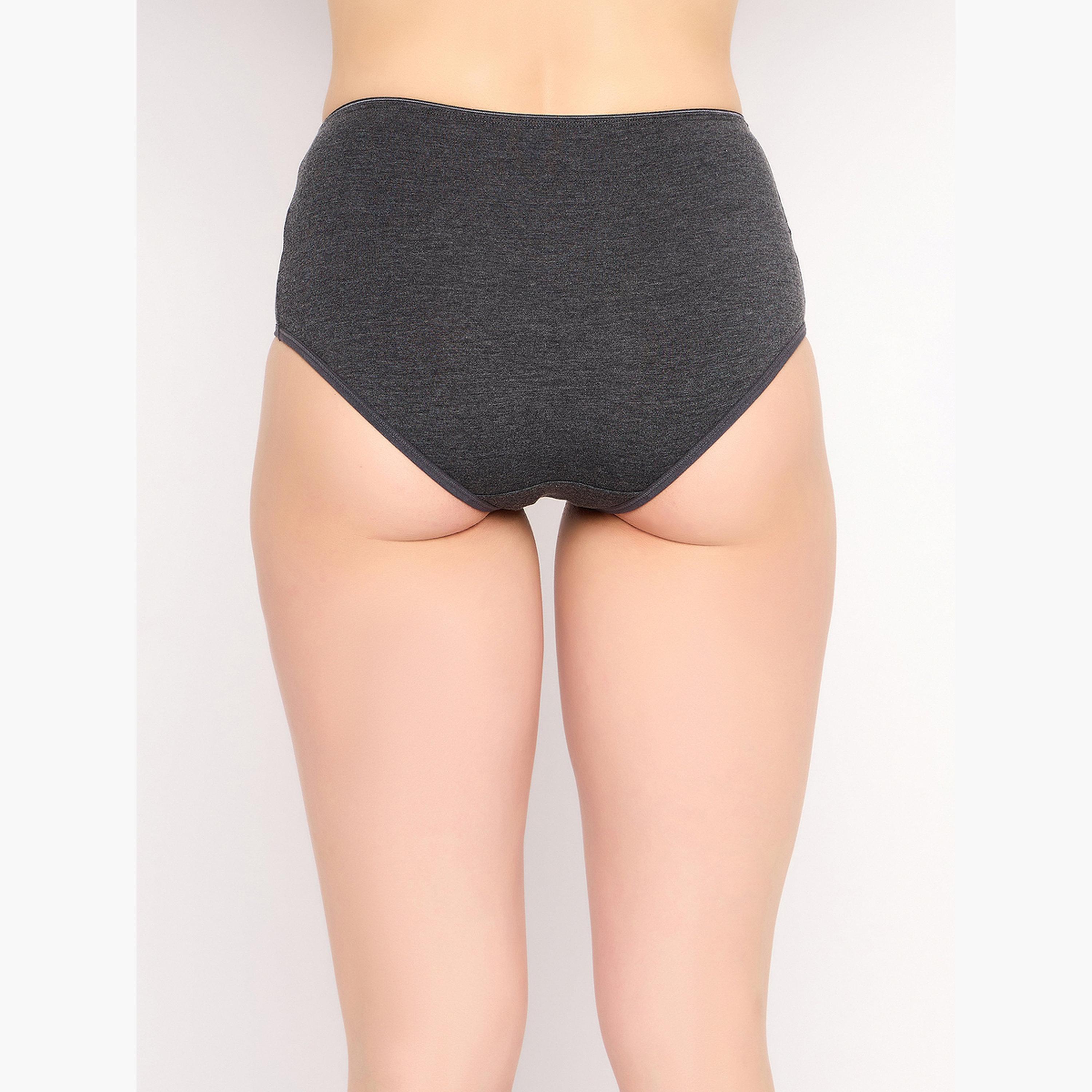 كلوفيا - مجموعة نسائية من 3 قطع - سراويل داخلية نسائية عالية الخصر-women-clothing-lingerie-panties-image-6