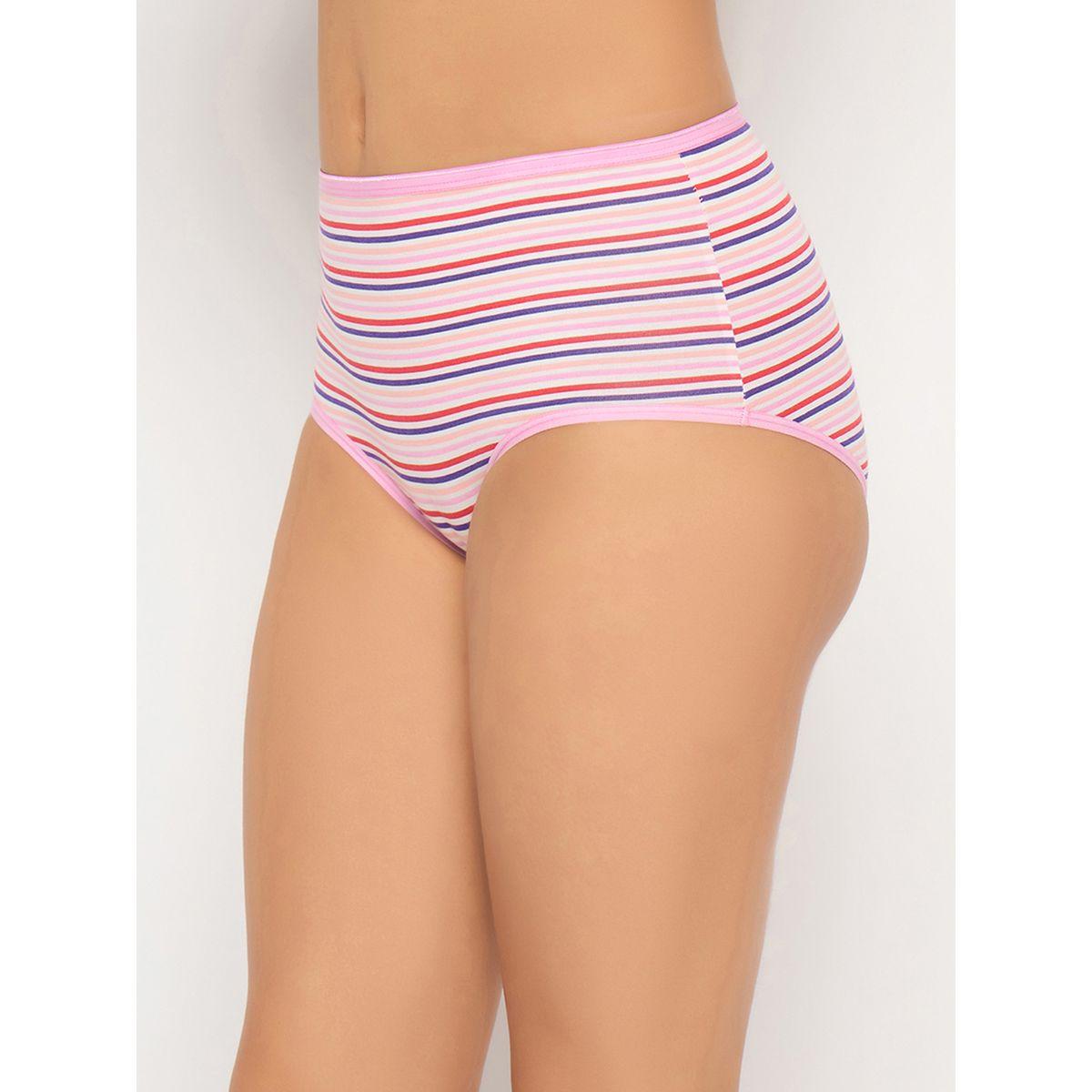 مجموعة من 3 سراويل داخلية بخصر عالي-women-clothing-lingerie-panties-image-3