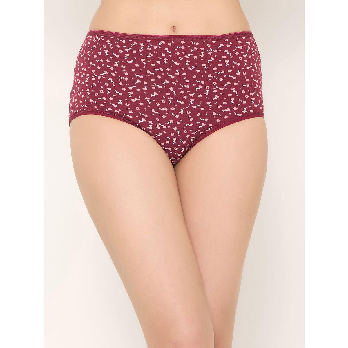 Clovia Pack of 3 - High Rise Printed Hipster Briefs-women-clothing-lingerie-panties-image-2