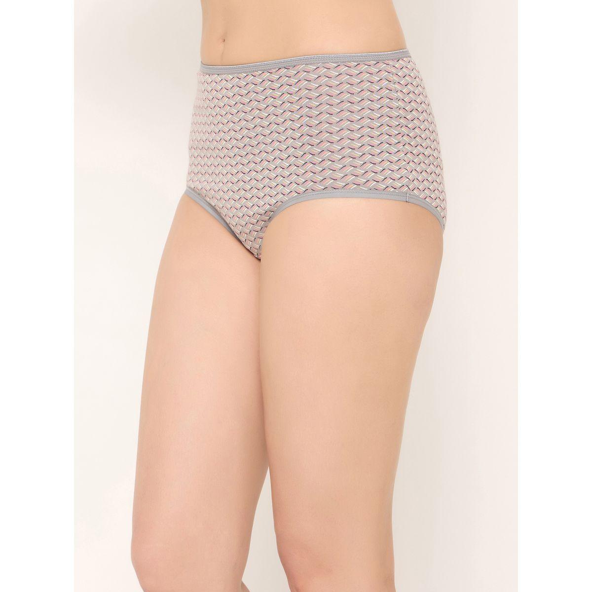 Clovia Pack of 3 - High Rise Printed Hipster Briefs-women-clothing-lingerie-panties-image-6