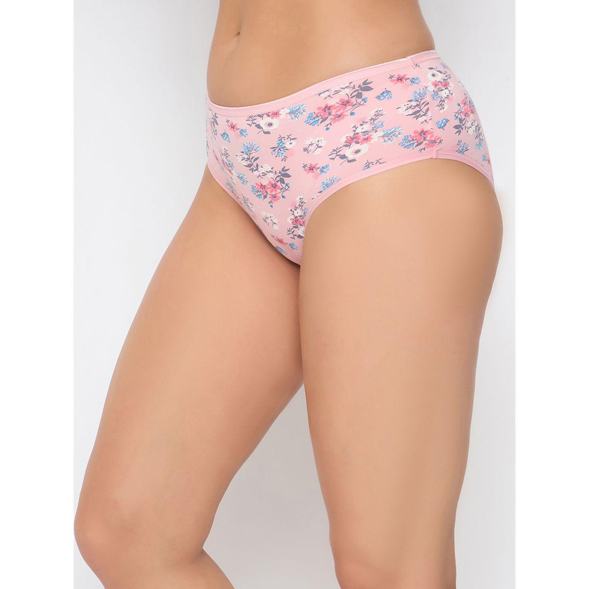 Clovia Pack of 3 - All-Over Floral Print Hipster Briefs-women-clothing-lingerie-panties-image-4