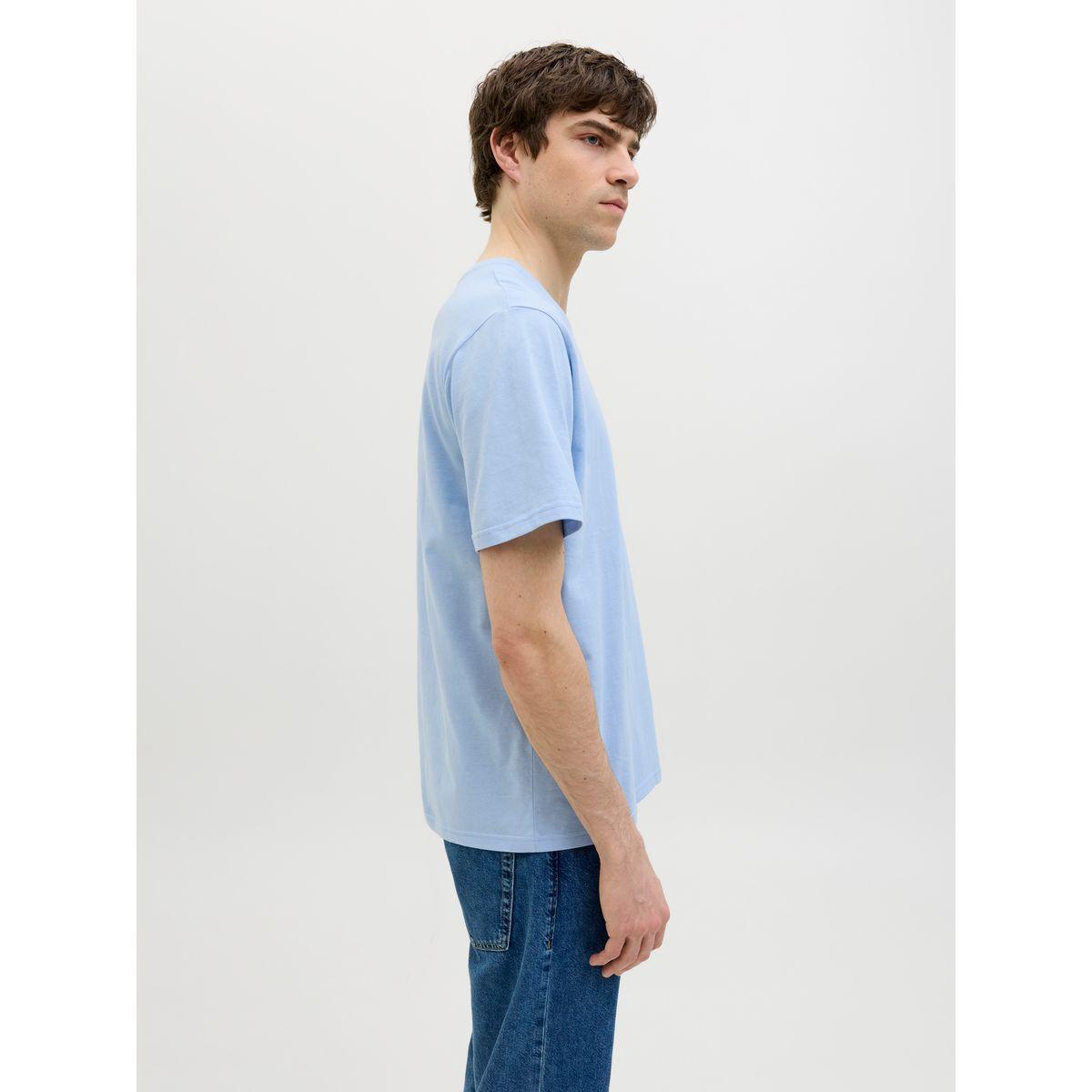 تيشيرت بطبعة كتابة وأكمام قصيرة-men-clothing-tshirtsandpolos-tshirts-image-4
