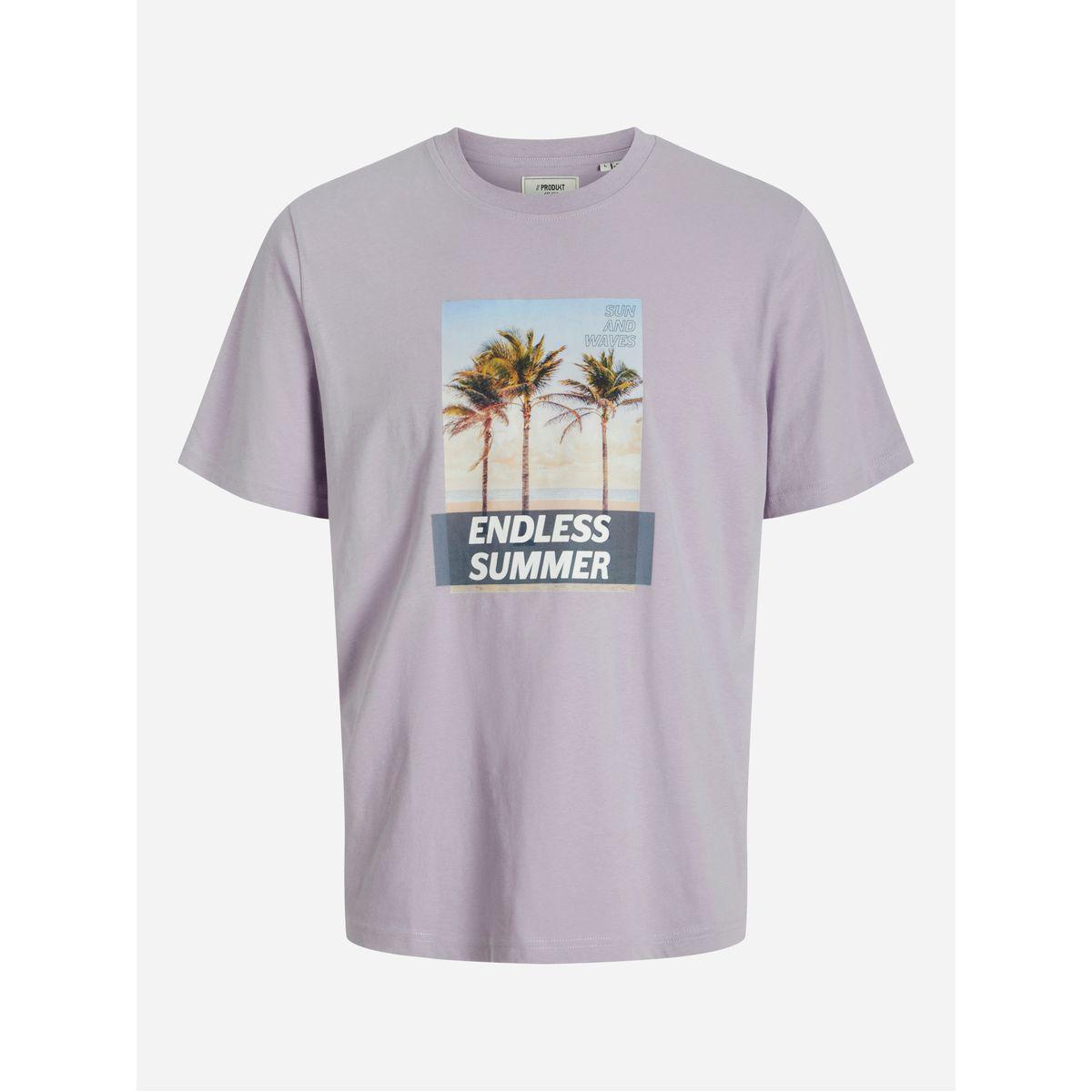 تيشيرت بطبعة جرافيك وأكمام قصيرة-men-clothing-tshirtsandpolos-tshirts-image-1