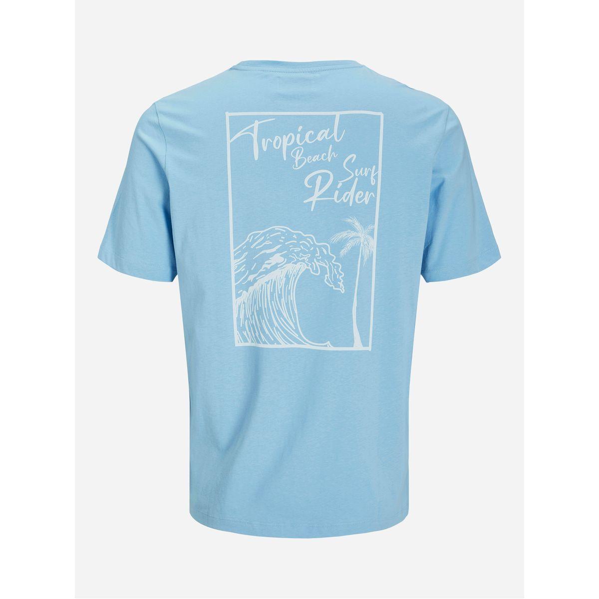 تيشيرت بطبعة جرافيك وأكمام قصيرة-men-clothing-tshirtsandpolos-tshirts-image-1