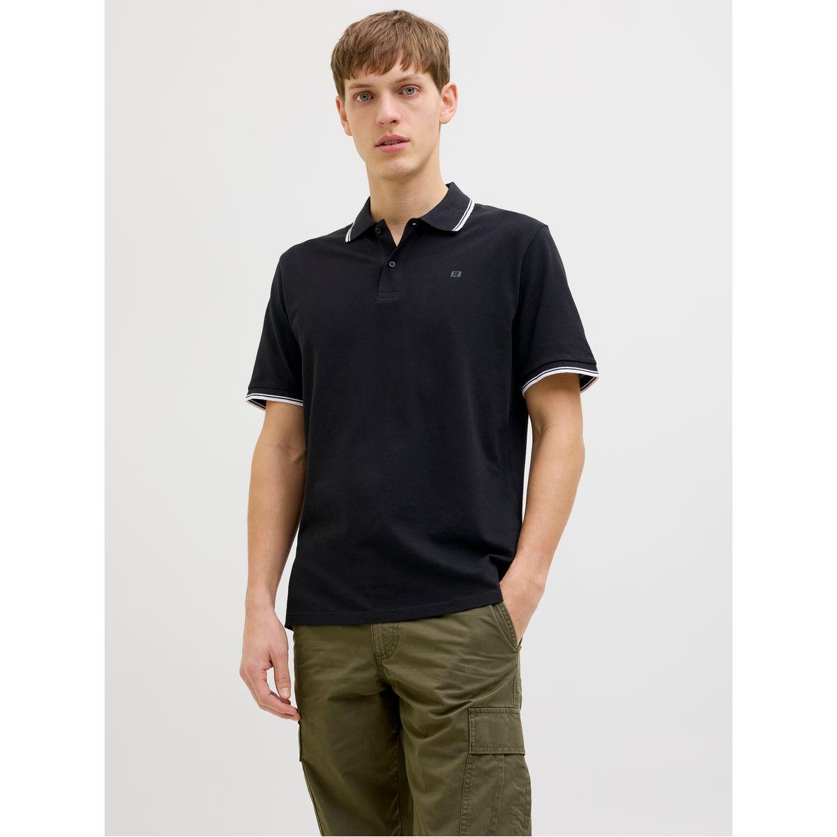تيشيرت بقصة عادية وأكمام قصيرة-men-clothing-tshirtsandpolos-polos-image-1