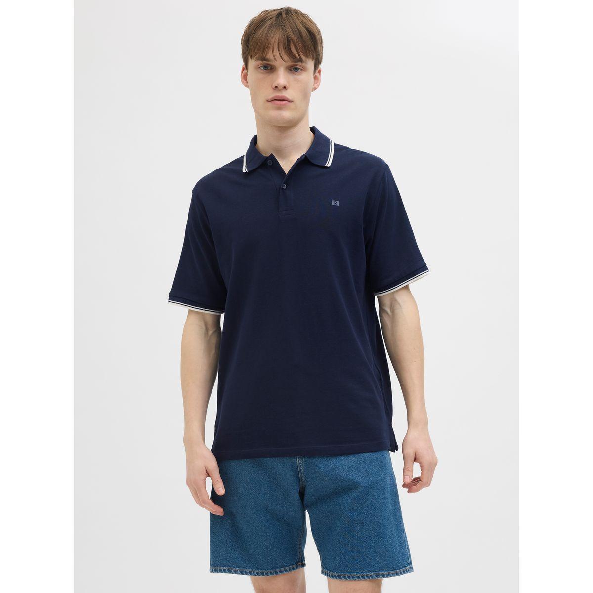 تيشيرت بقصة عادية وأكمام قصيرة-men-clothing-tshirtsandpolos-polos-image-1
