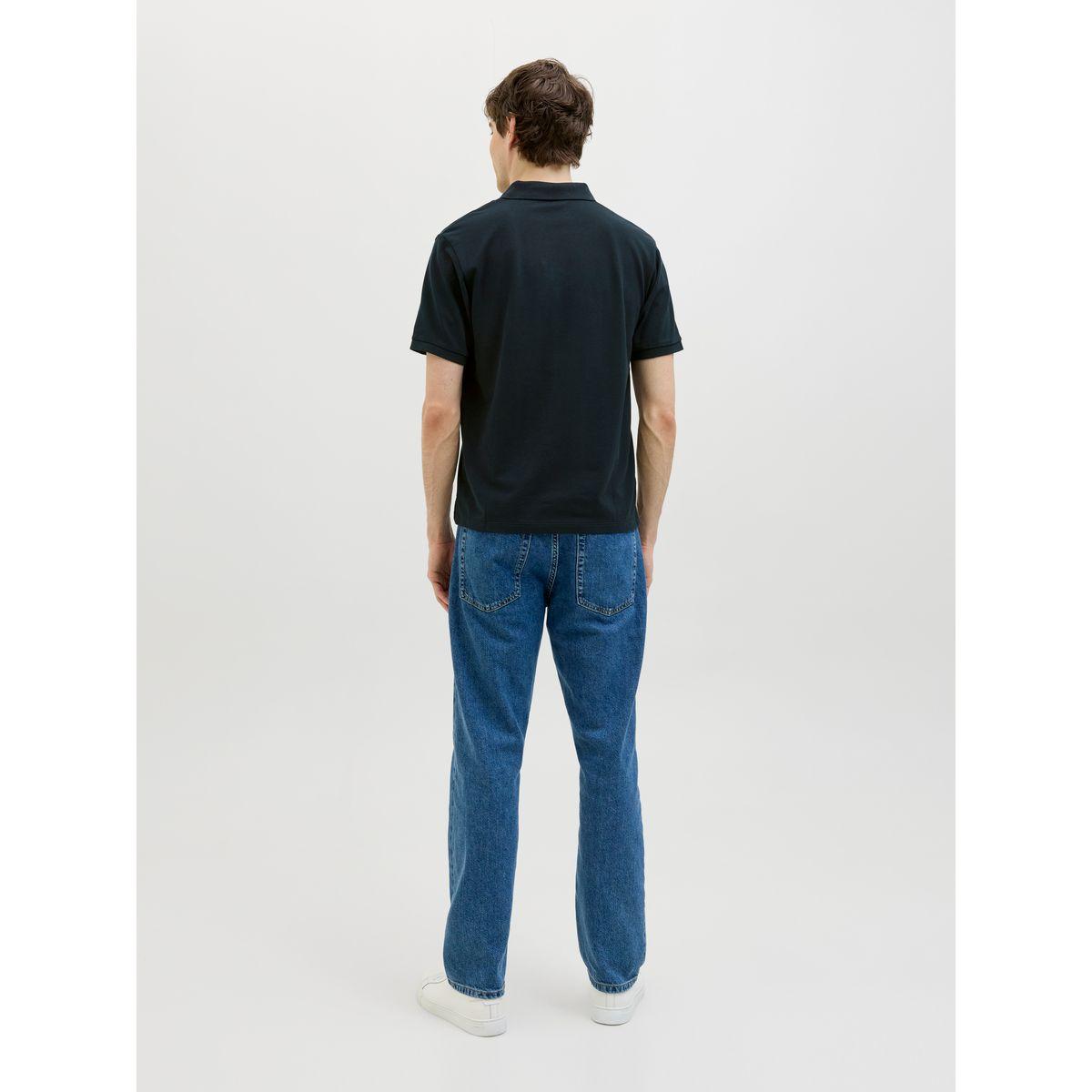 تيشيرت بولو بطبعة شعار الماركة وأكمام قصيرة-men-clothing-tshirtsandpolos-polos-image-3