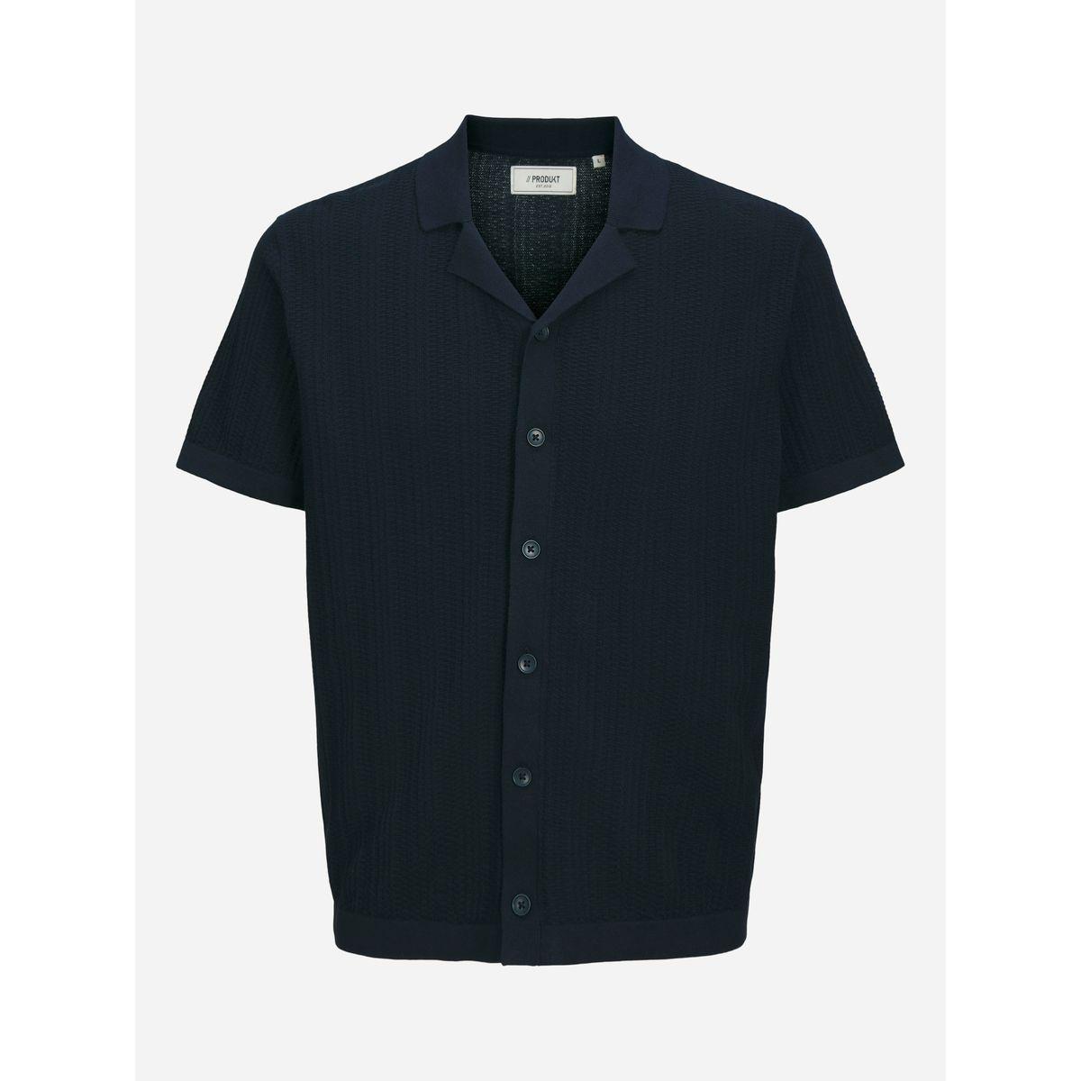 تيشيرت بأكمام قصيرة وياقة دائرية-men-clothing-shirts-image-1