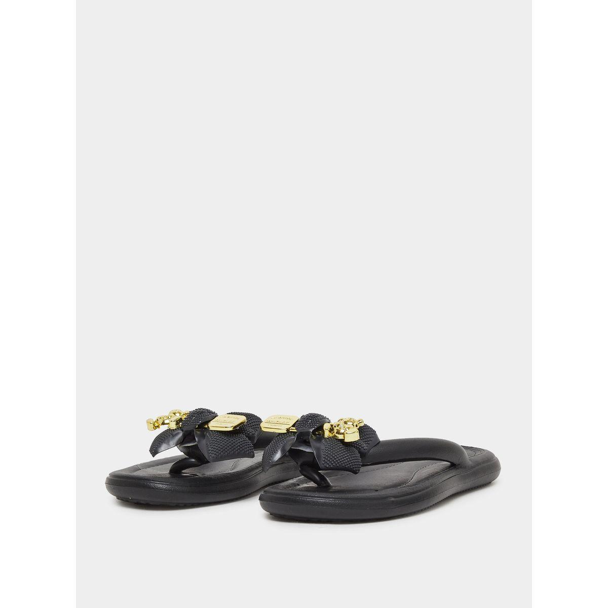 Styli Embellished Bow Detail Flip Flop-women-shoes-flipflopsandslides-image-2