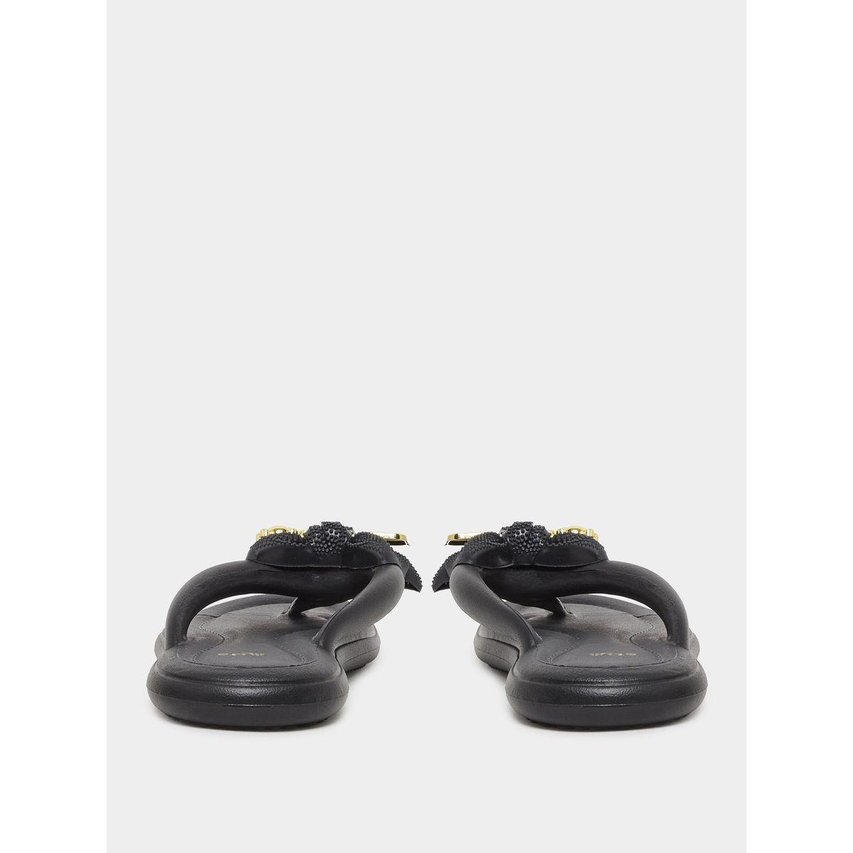 Styli Embellished Bow Detail Flip Flop-women-shoes-flipflopsandslides-image-4