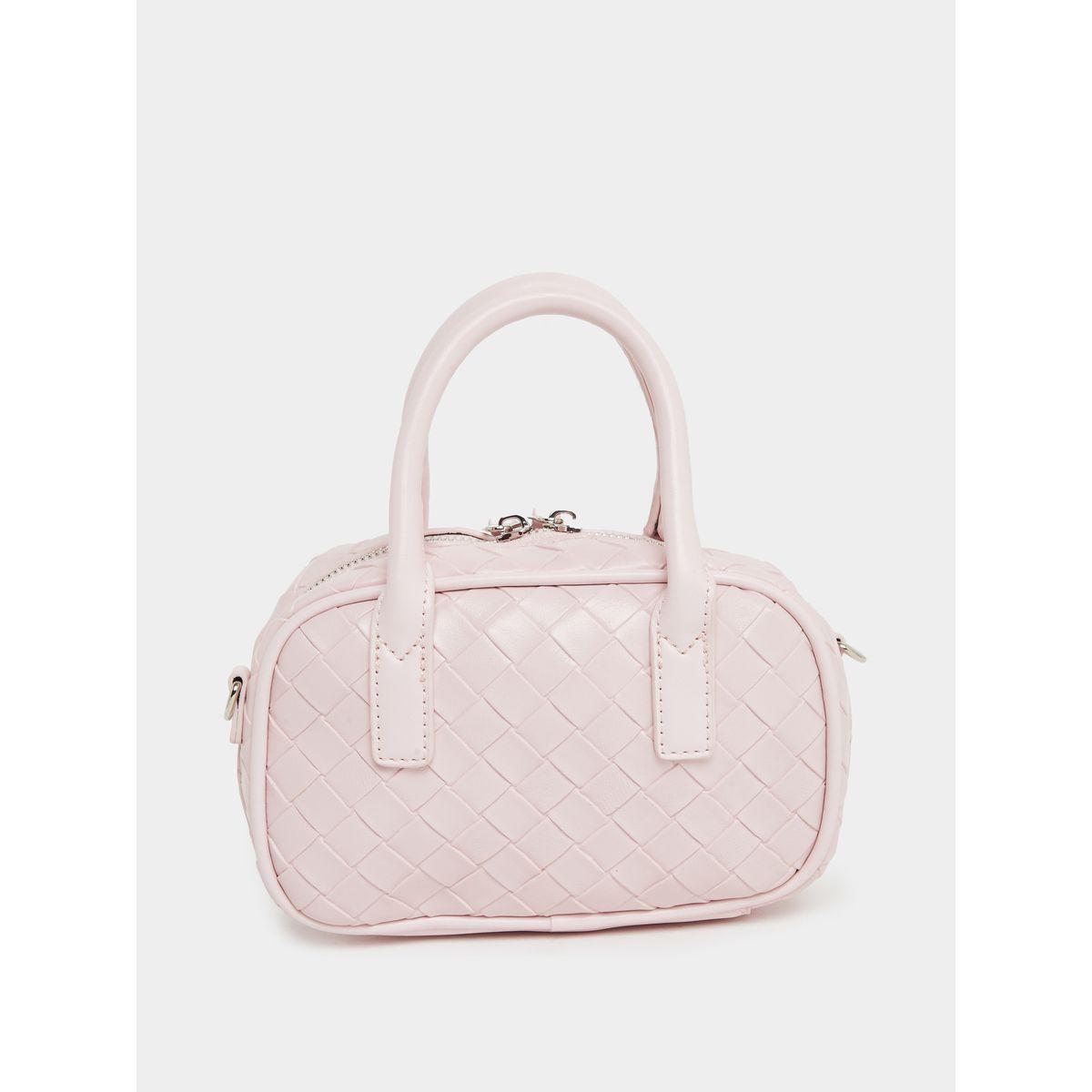 شنطة صغيرة بتفاصيل بارزة الملمس ومقبضين يد-women-bagsandwallets-handbags-image-3