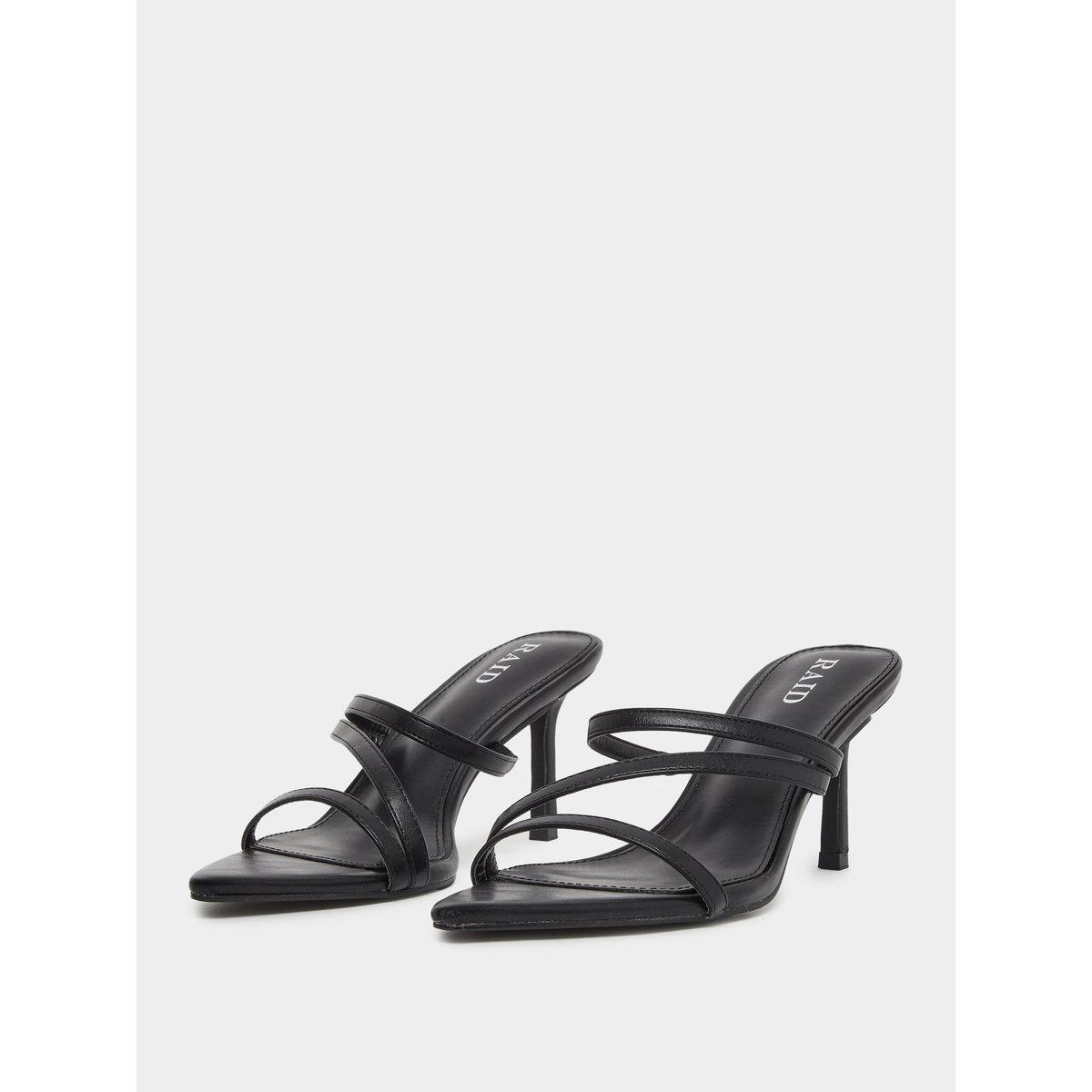 فستان ميدي ضيق بلون خوخي مزين بالترتر-women-shoes-heels-image-2