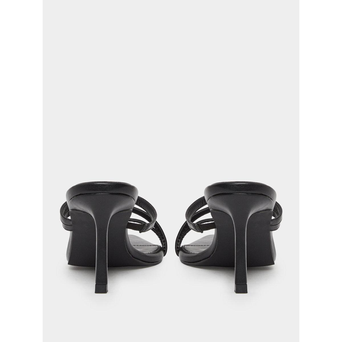 Raid Tosca Black Strappy Sandals-women-shoes-heels-image-4
