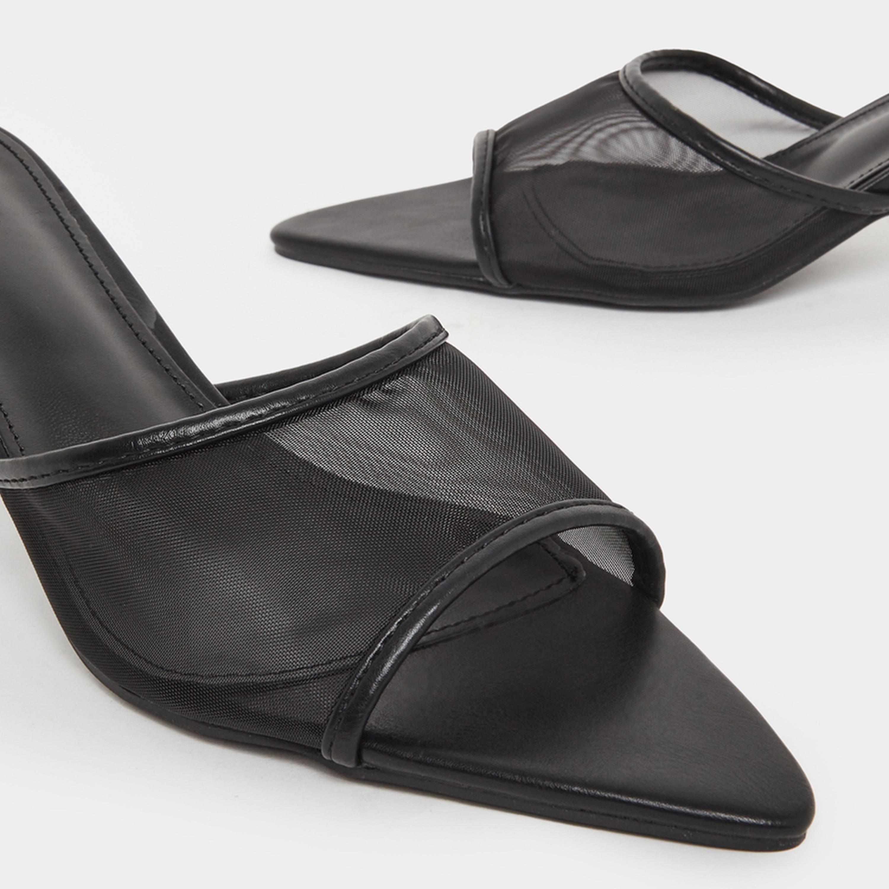 رايد - حذاء ميول شبكي بمقدمة مدببة من السابل-women-shoes-heels-image-4