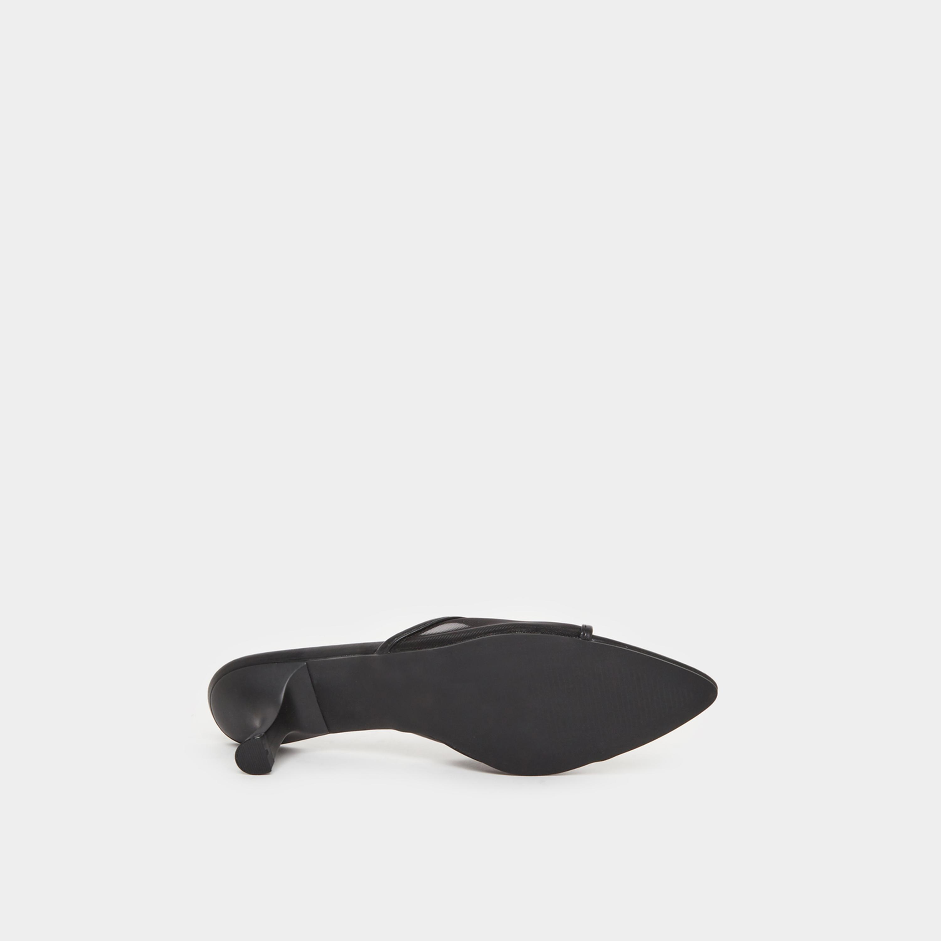 Raid Sable Pointed Toe Mesh Mules-women-shoes-heels-image-6