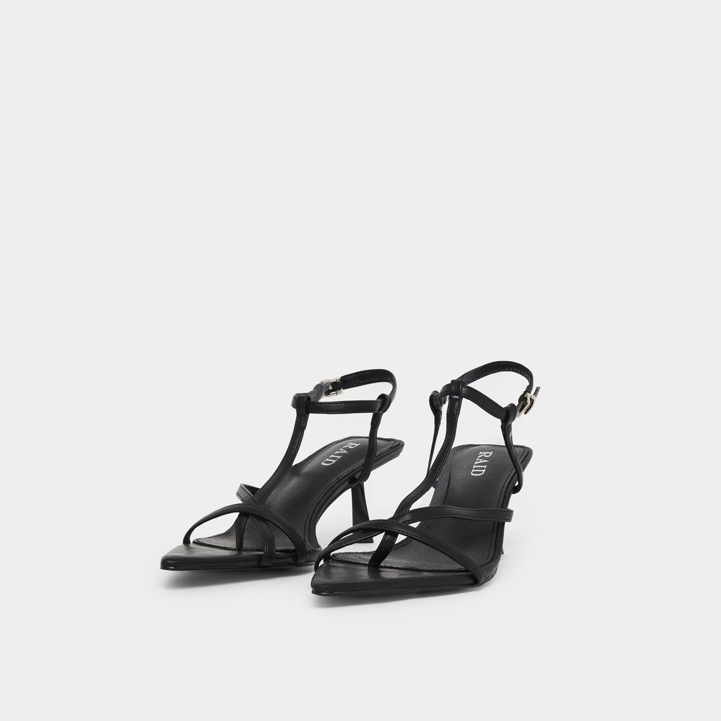 Raid Layne Pointed Toe T-Bar Strap Sandals-women-shoes-sandals-heeled-image-1