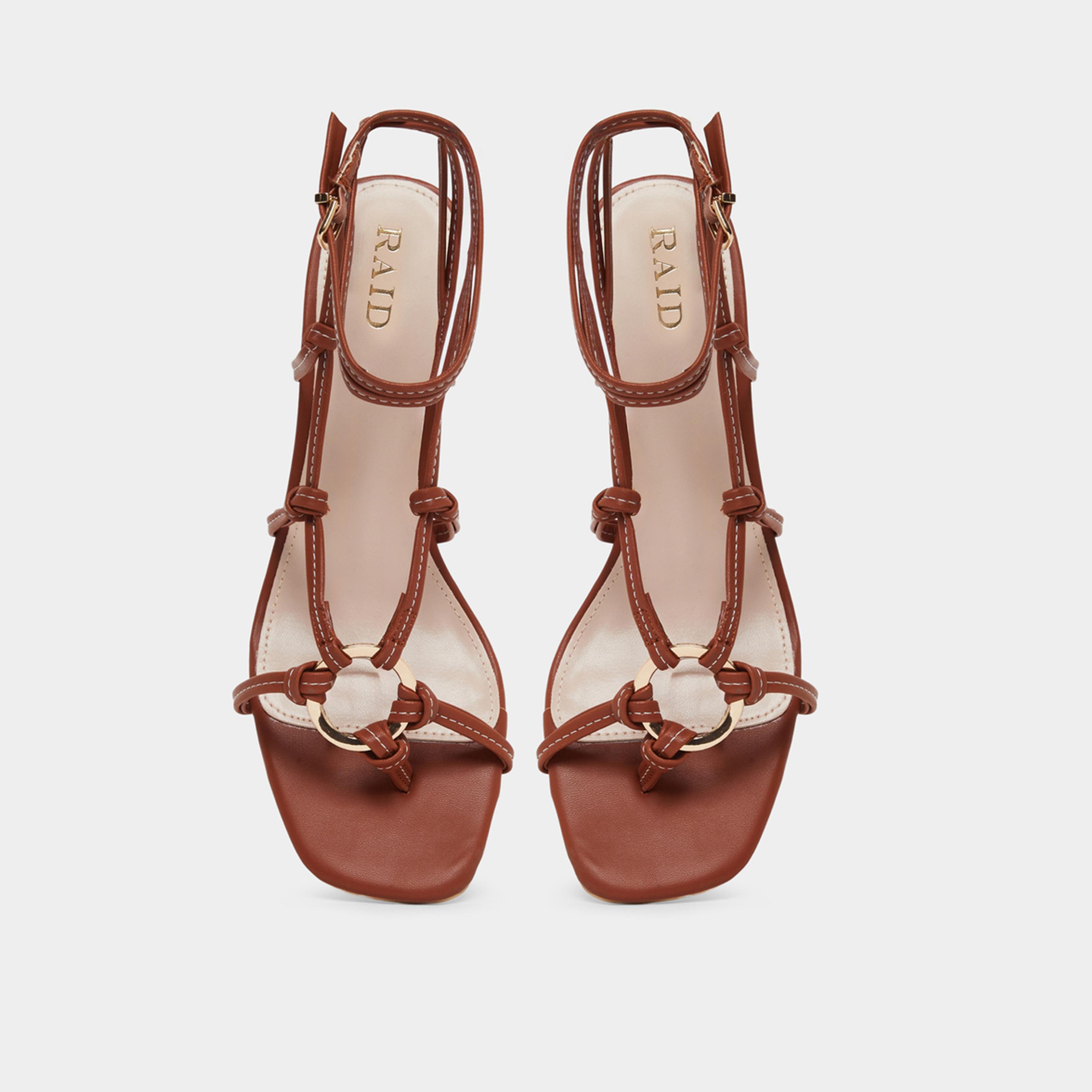 رايد - صندل دانيكا نوت برباط مع تفاصيل حلقة-women-shoes-sandals-heeled-image-3