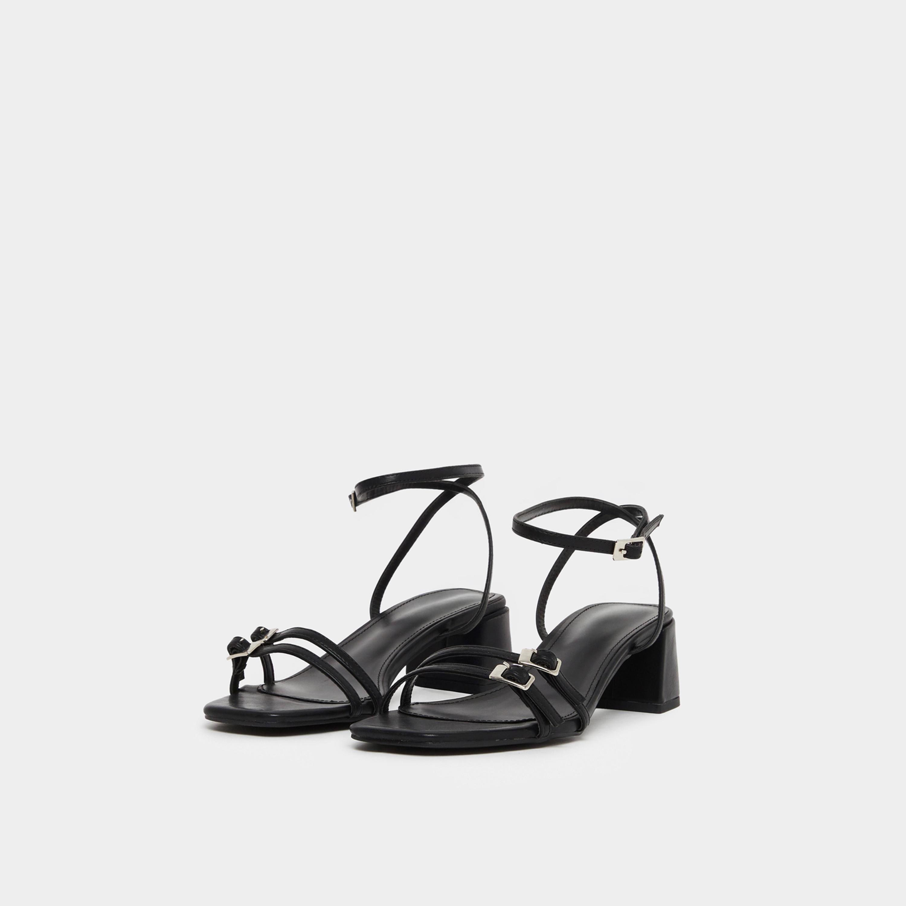 Raid Zinia Block Heel Sandals with Ankle Strap-women-shoes-sandals-heeled-image-1