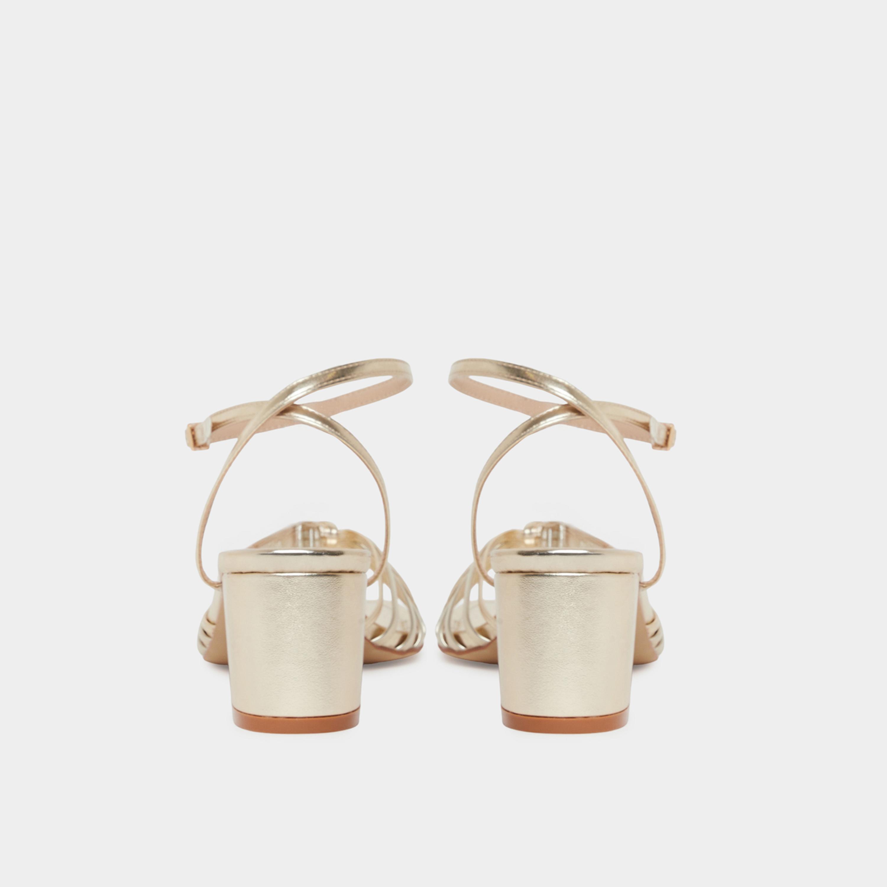 Raid Aanvi Strappy Knotted Block Heel Sandals-women-shoes-sandals-heeled-image-5