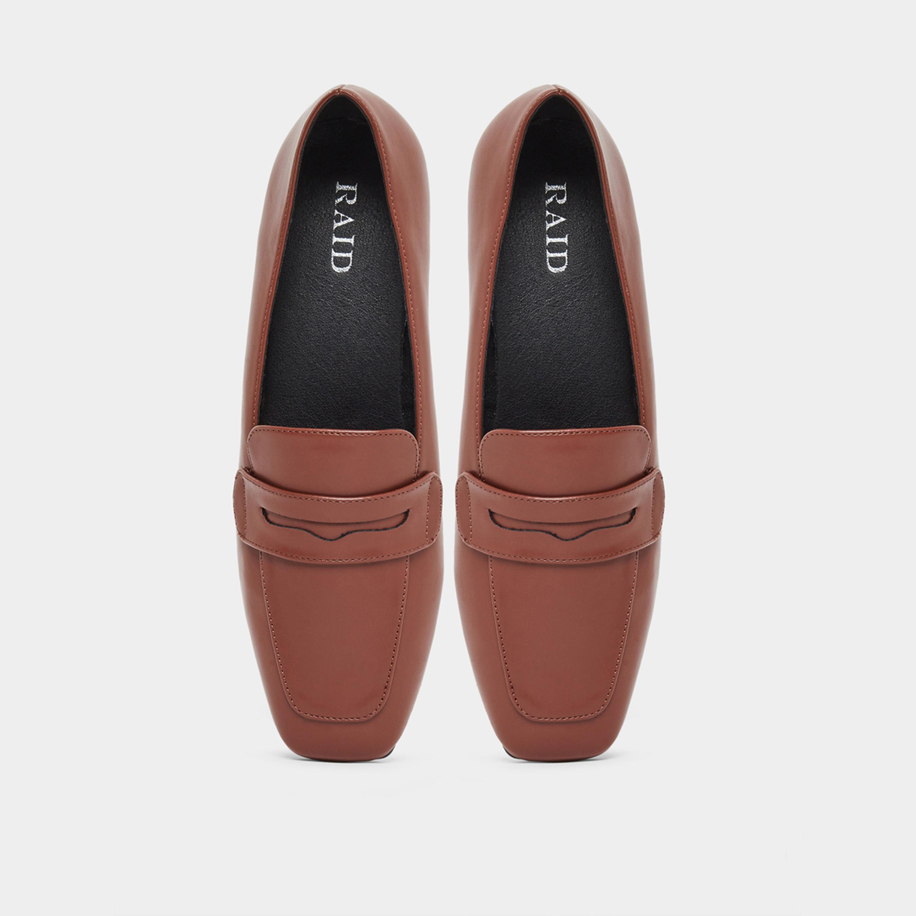 Raid Levissa Square Toe Loafers-women-shoes-flats-loafers-image-4