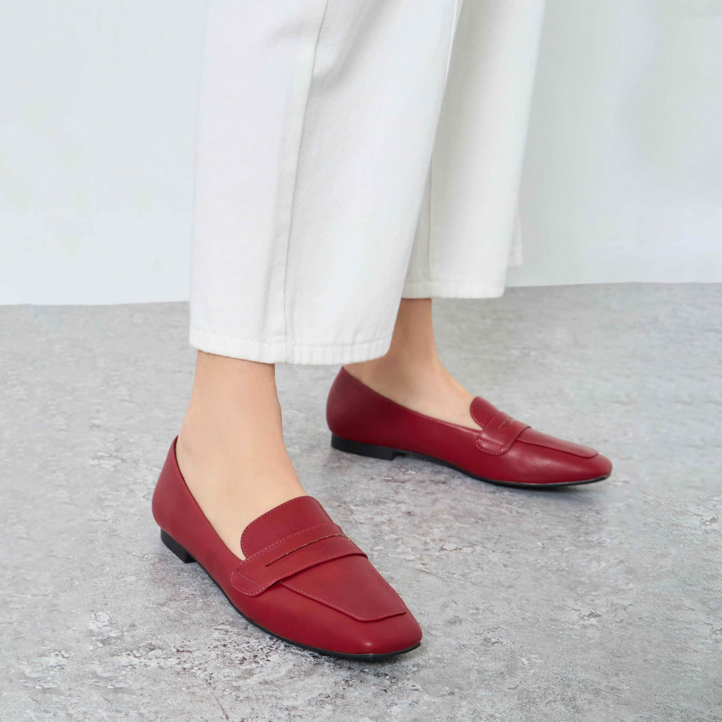 Raid Levissa Square Toe Loafers-women-shoes-flats-loafers-image-2