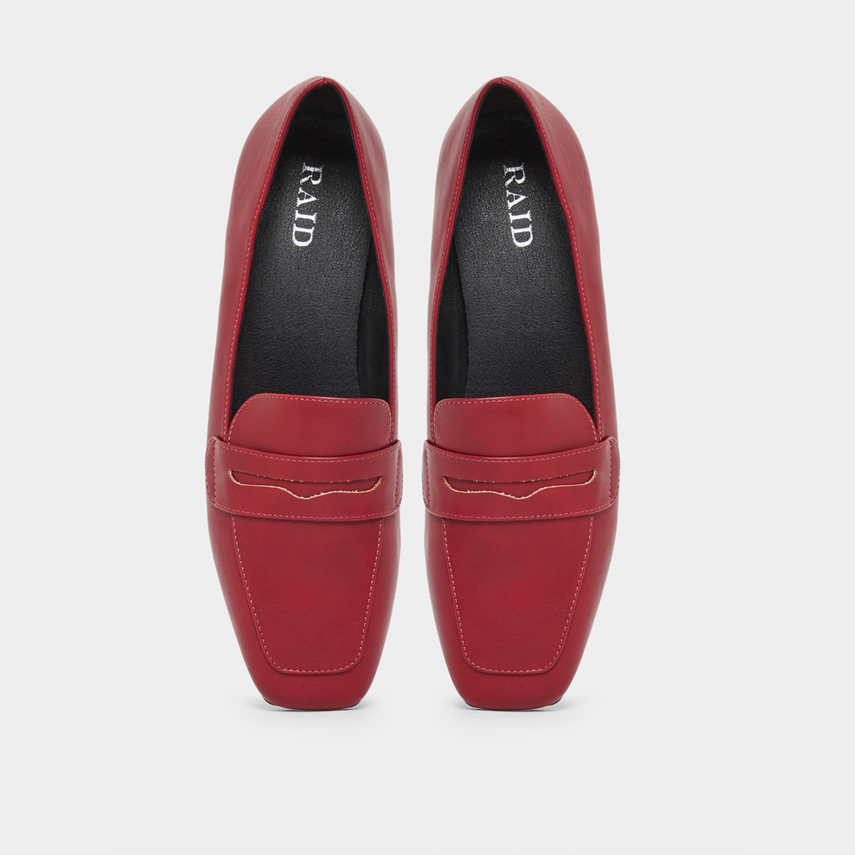 Raid Levissa Square Toe Loafers-women-shoes-flats-loafers-image-4