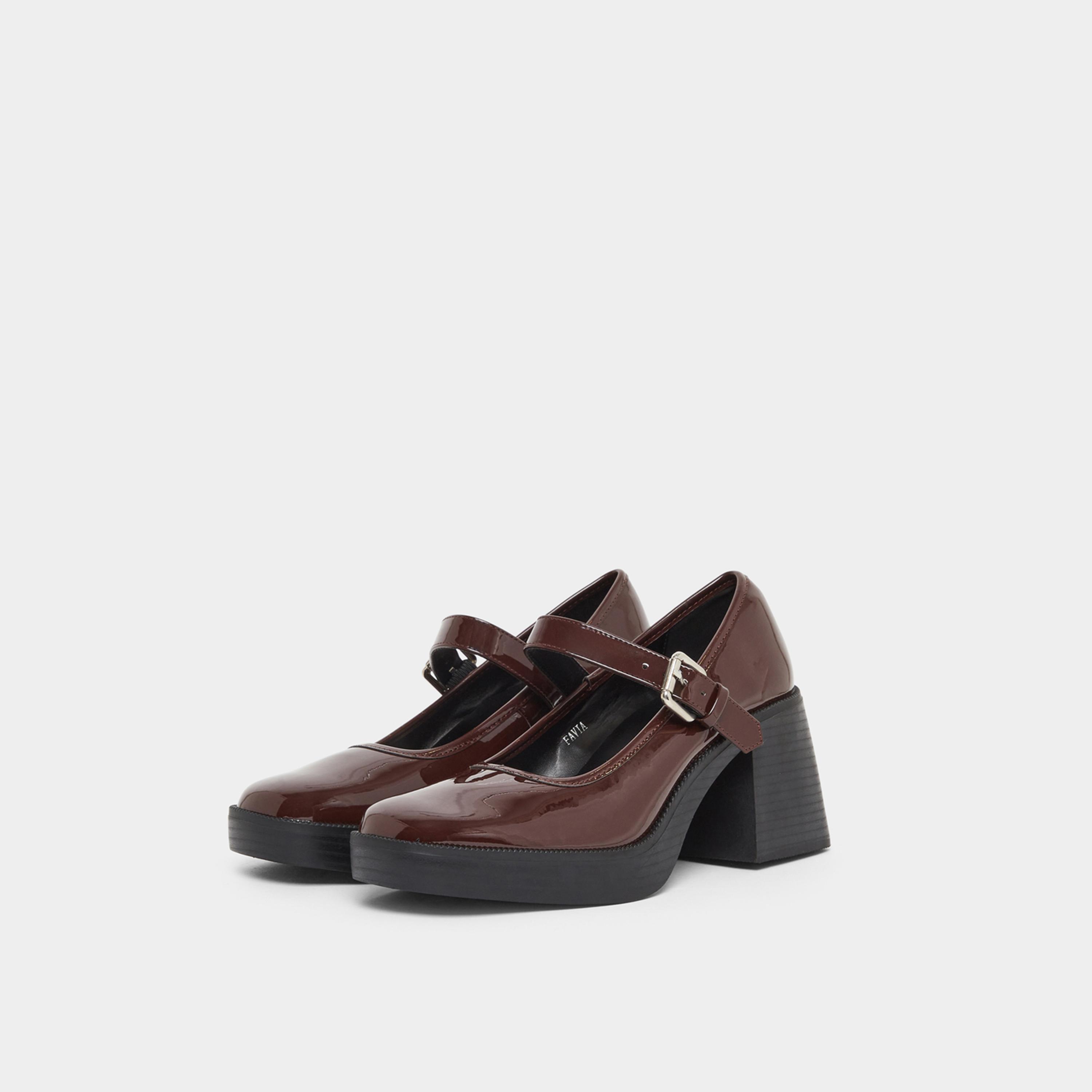 Raid Favia Buckled Platform Mary Jane Shoes-women-shoes-heels-image-1