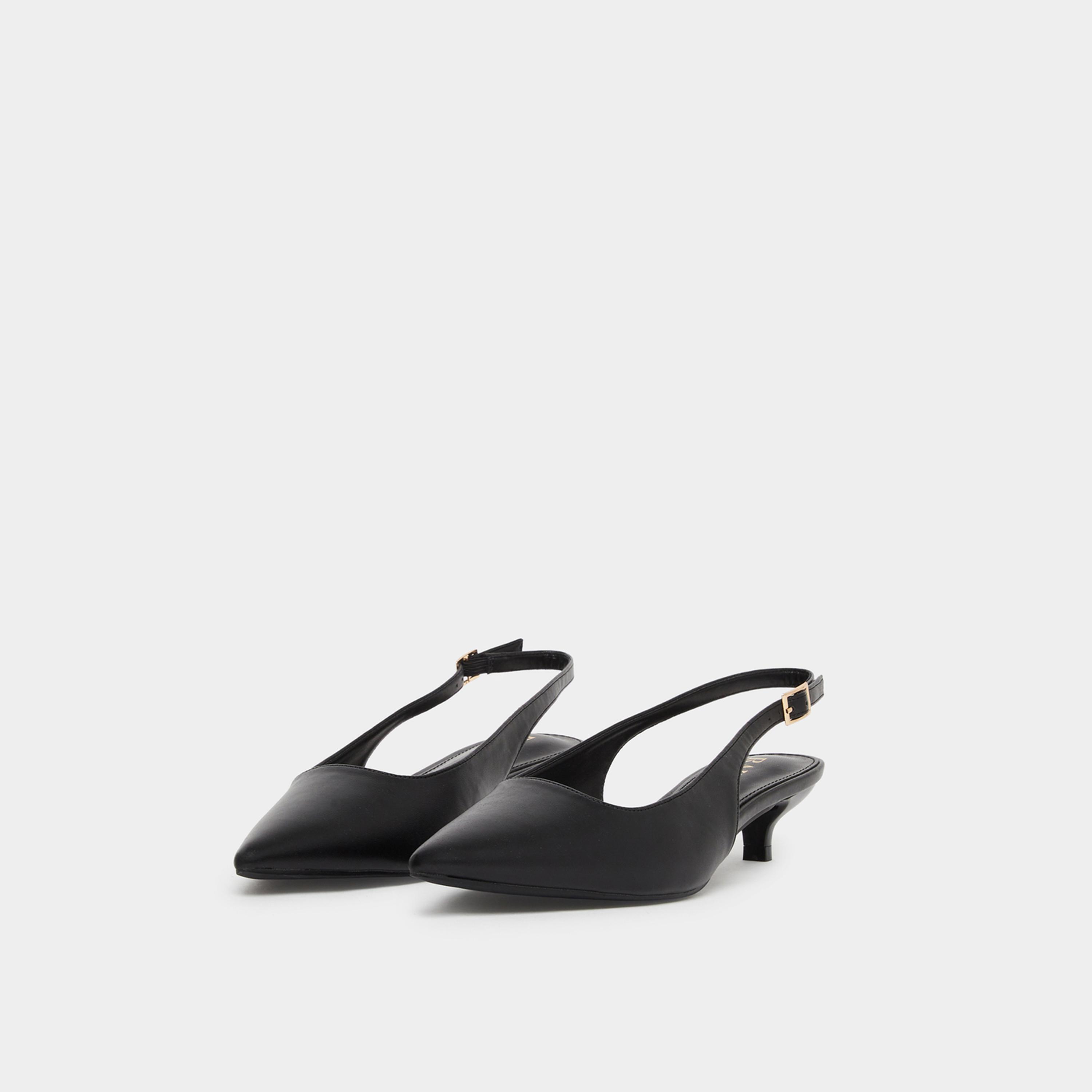 Raid Zariya Slingback Buckle Kitten Heel Shoes-women-shoes-heels-image-1