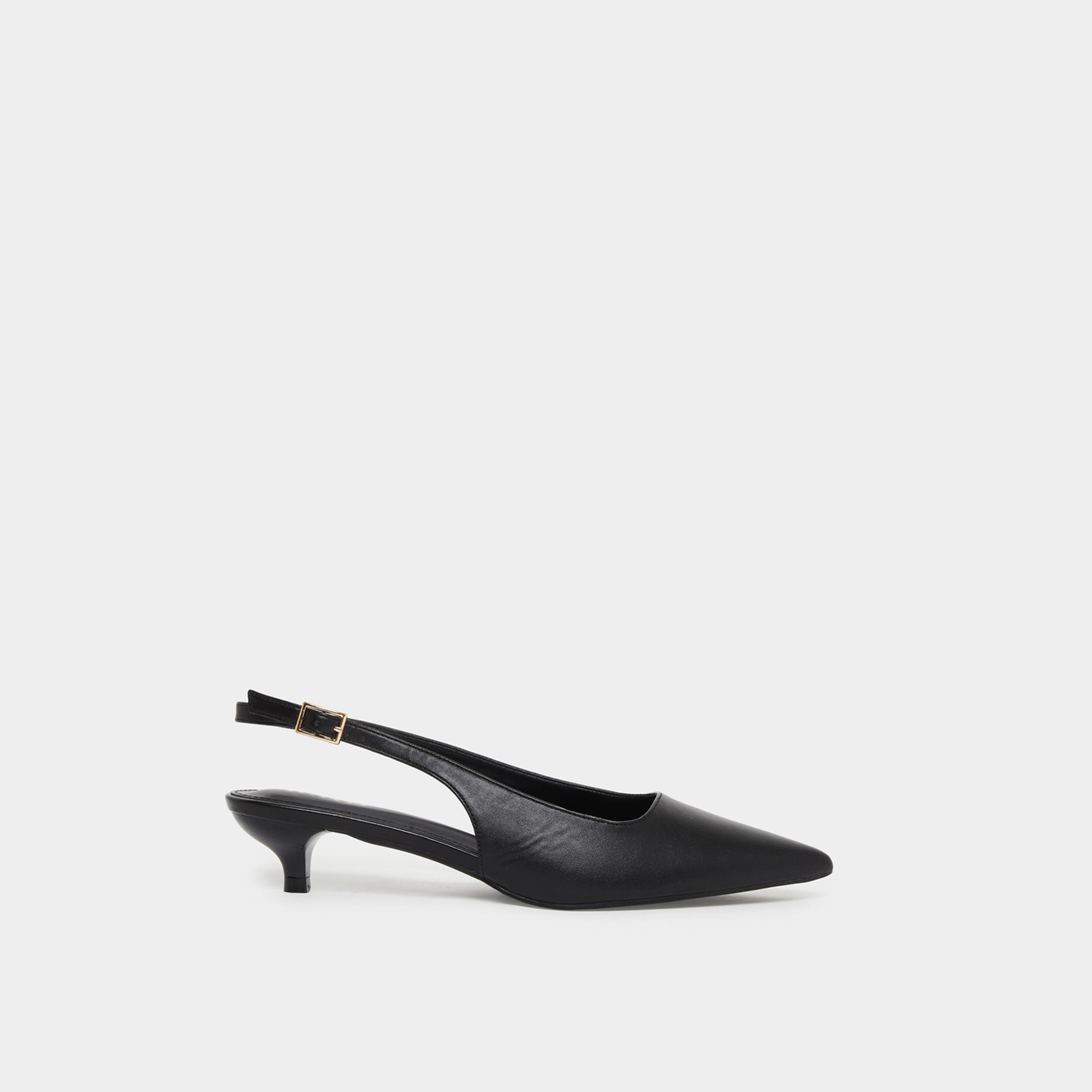 Raid Zariya Slingback Buckle Kitten Heel Shoes-women-shoes-heels-image-3