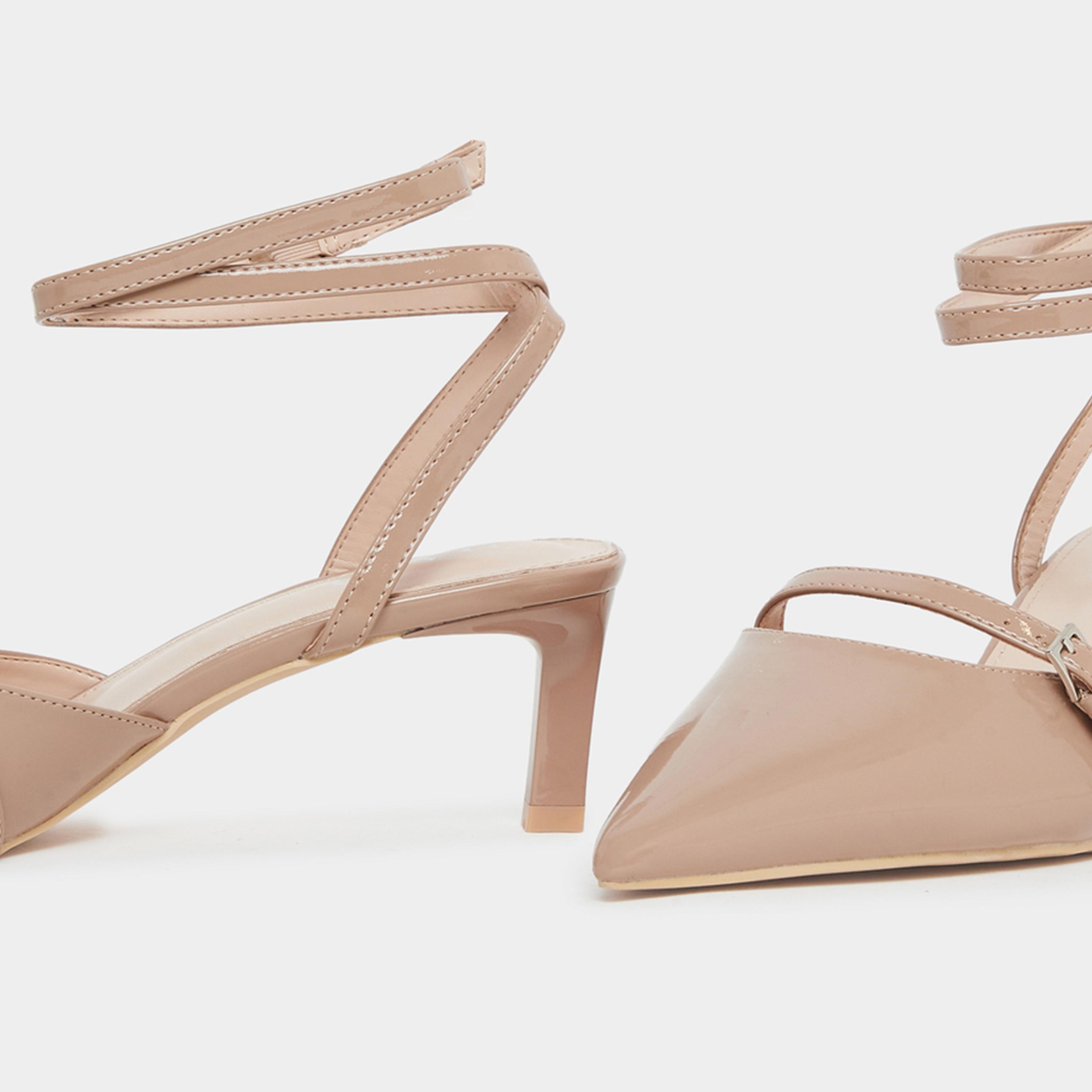 Raid Imara Buckled Strappy Kitten Heel Shoes-women-shoes-heels-image-4