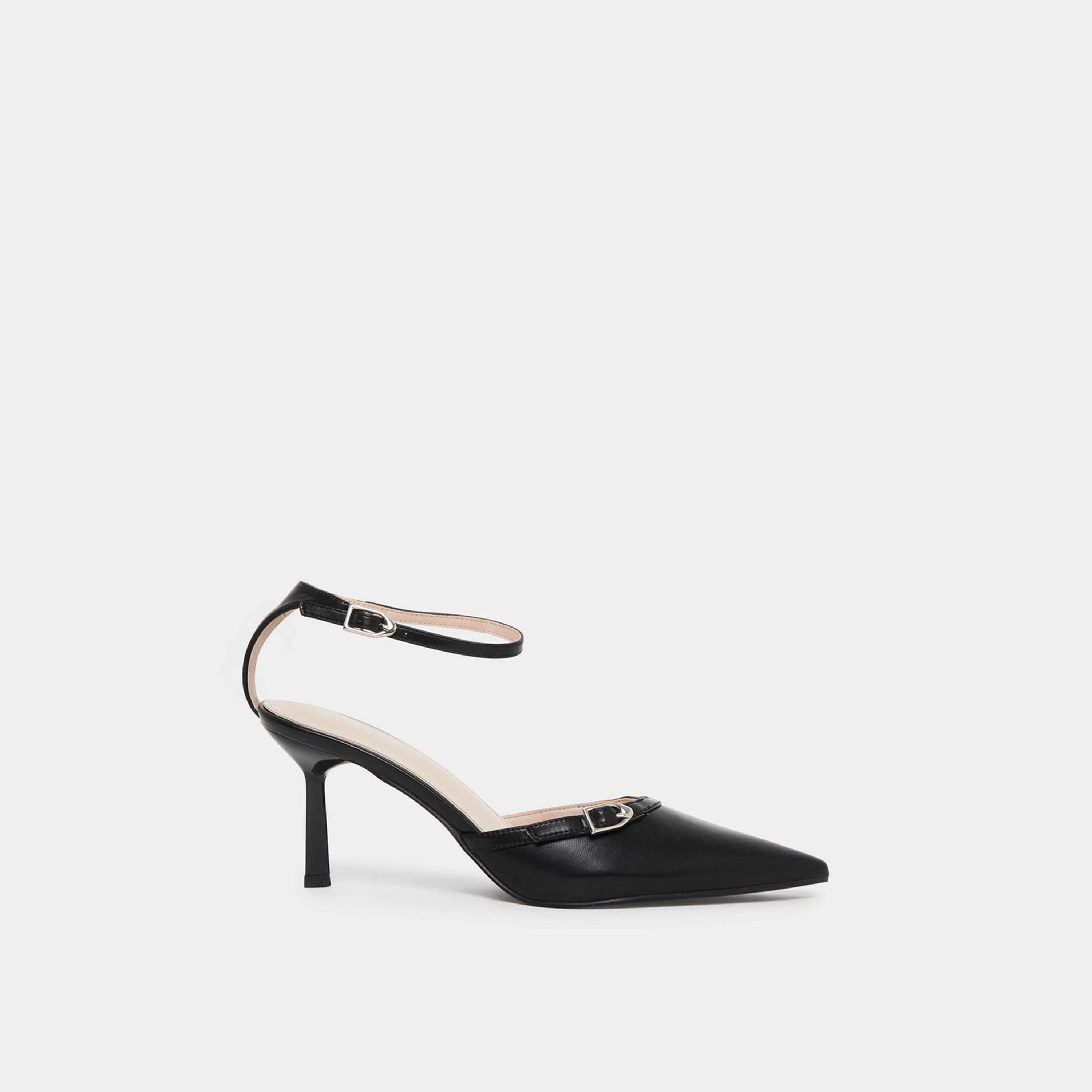 Raid Bexlie Ankle Strap Pointed Toe Shoes-women-shoes-heels-image-2