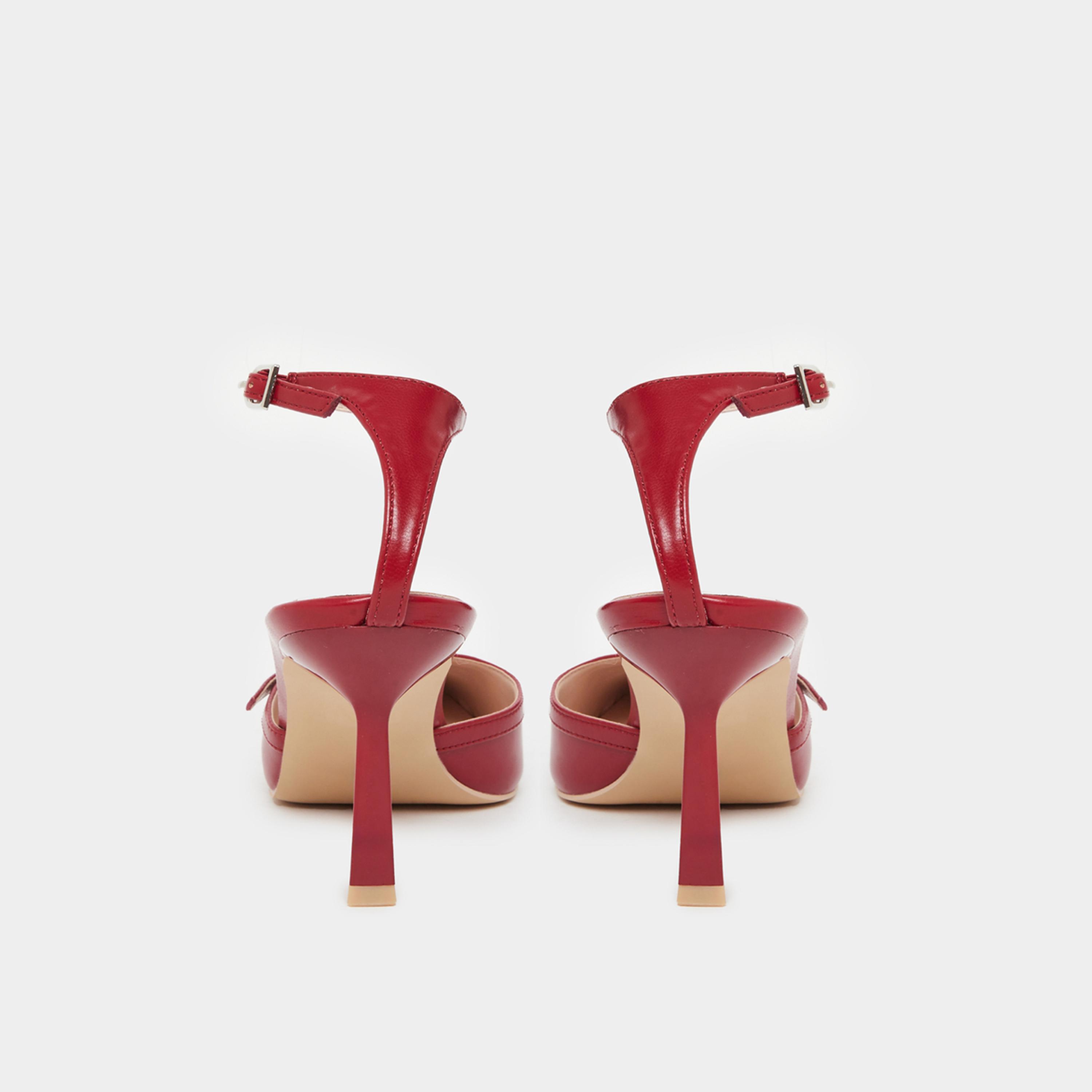 Raid Bexlie Pointed Toe Shoes with Buckle-women-shoes-heels-image-5