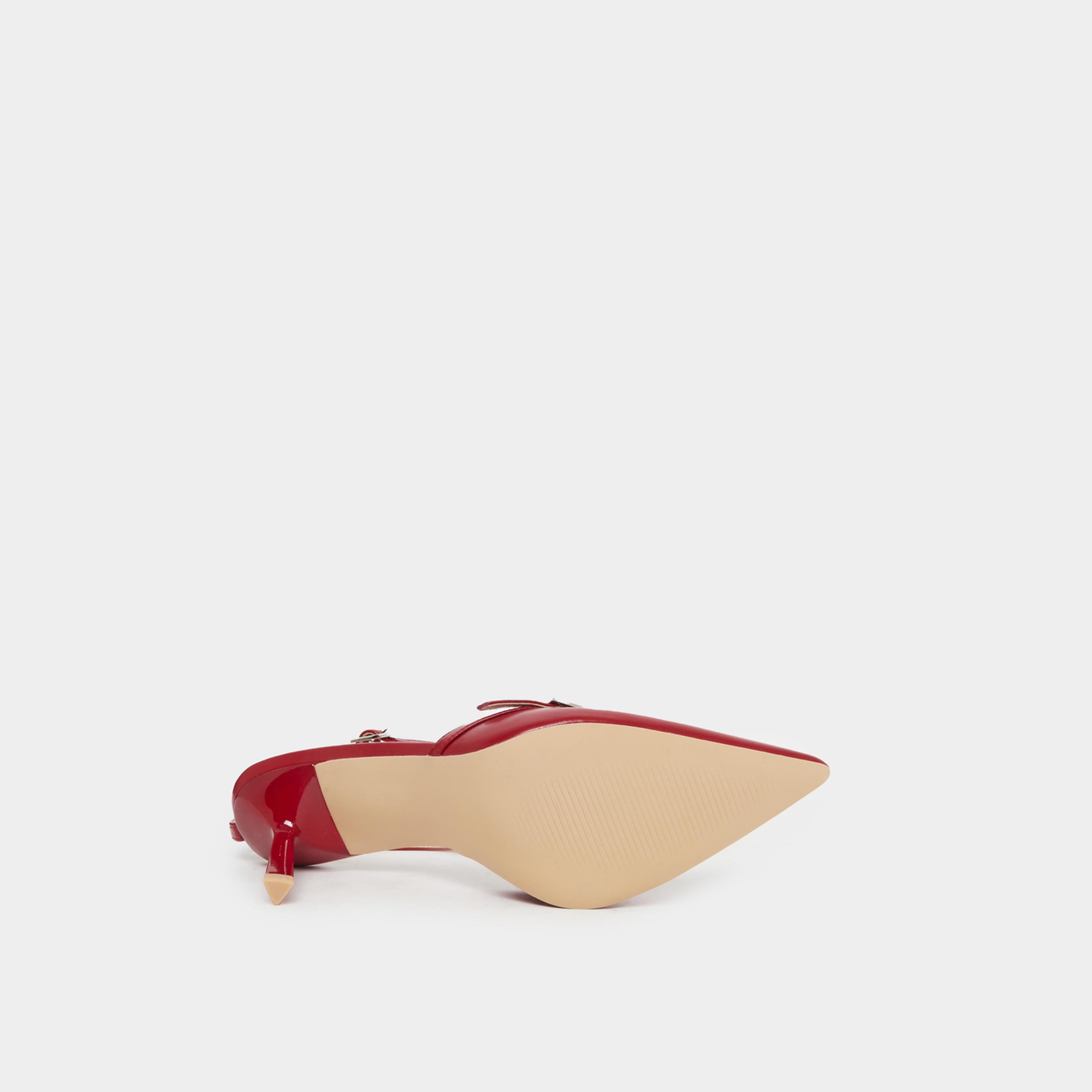 Raid Bexlie Pointed Toe Shoes with Buckle-women-shoes-heels-image-6