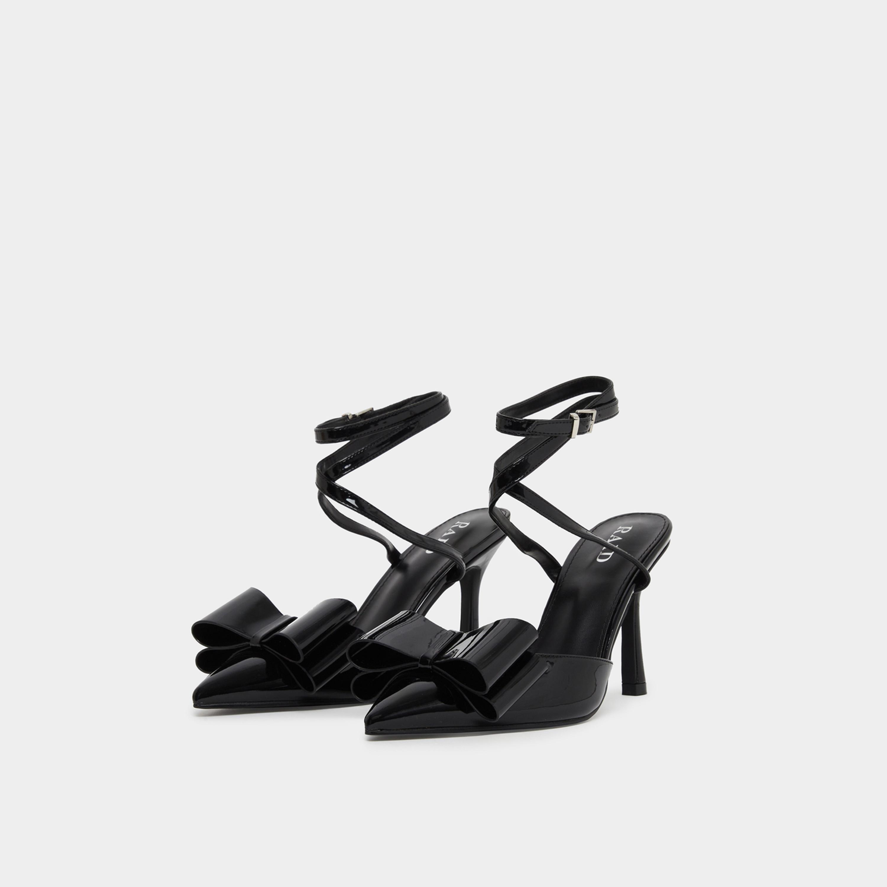 Raid Women Myrna Heeled Shoes with Bow Detail-women-shoes-sandals-heeled-image-1
