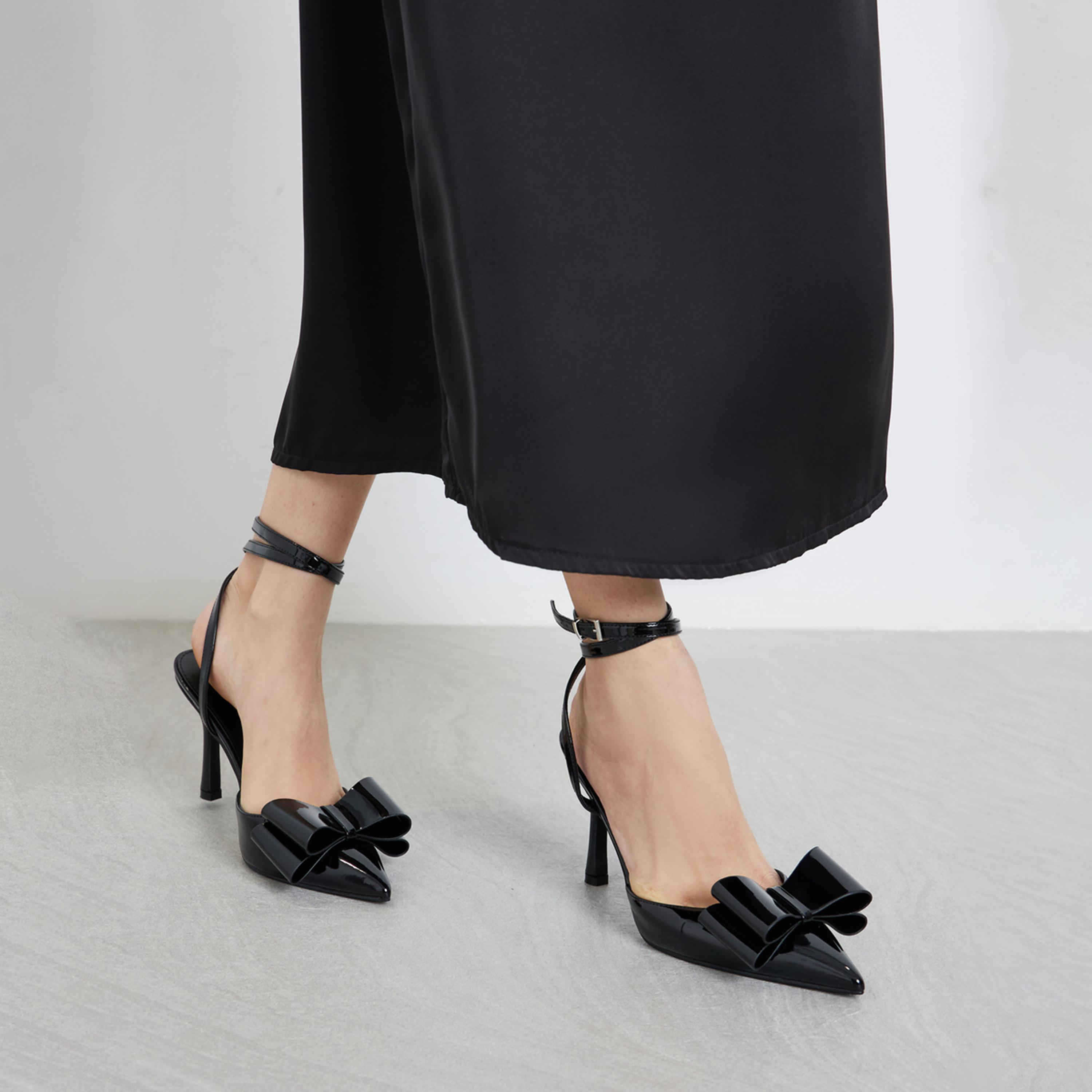 رايد - حذاء ميرنا نسائي بكعب عالٍ مع تفاصيل فيونكة-women-shoes-sandals-heeled-image-2