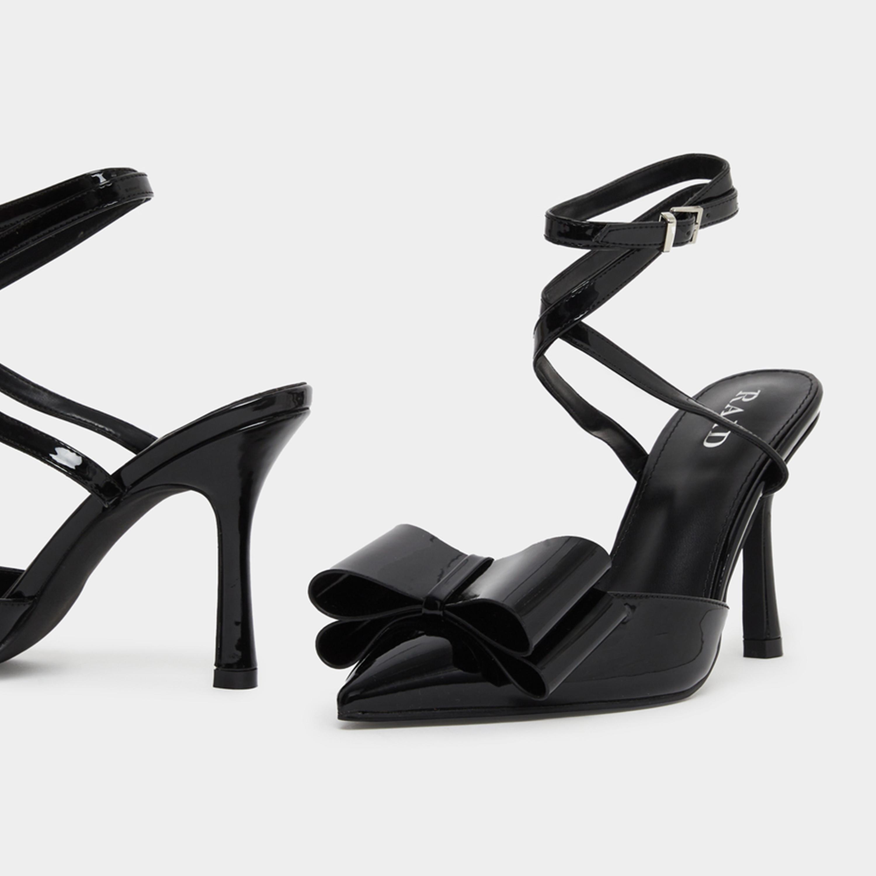 Raid Women Myrna Heeled Shoes with Bow Detail-women-shoes-sandals-heeled-image-4