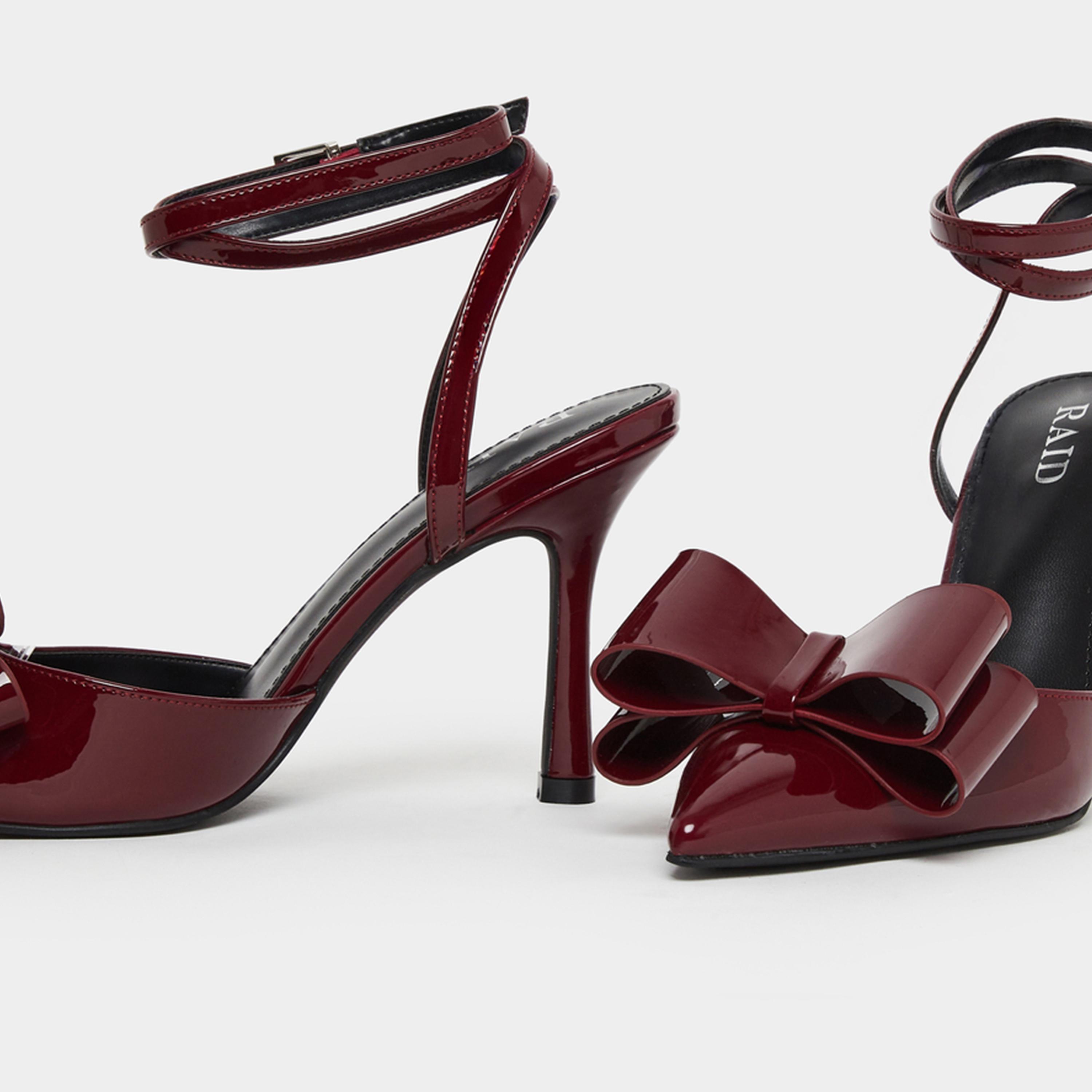 رايد - حذاء ميرنا ذو مقدمة مدببة وتفاصيل فيونكة-women-shoes-heels-image-4