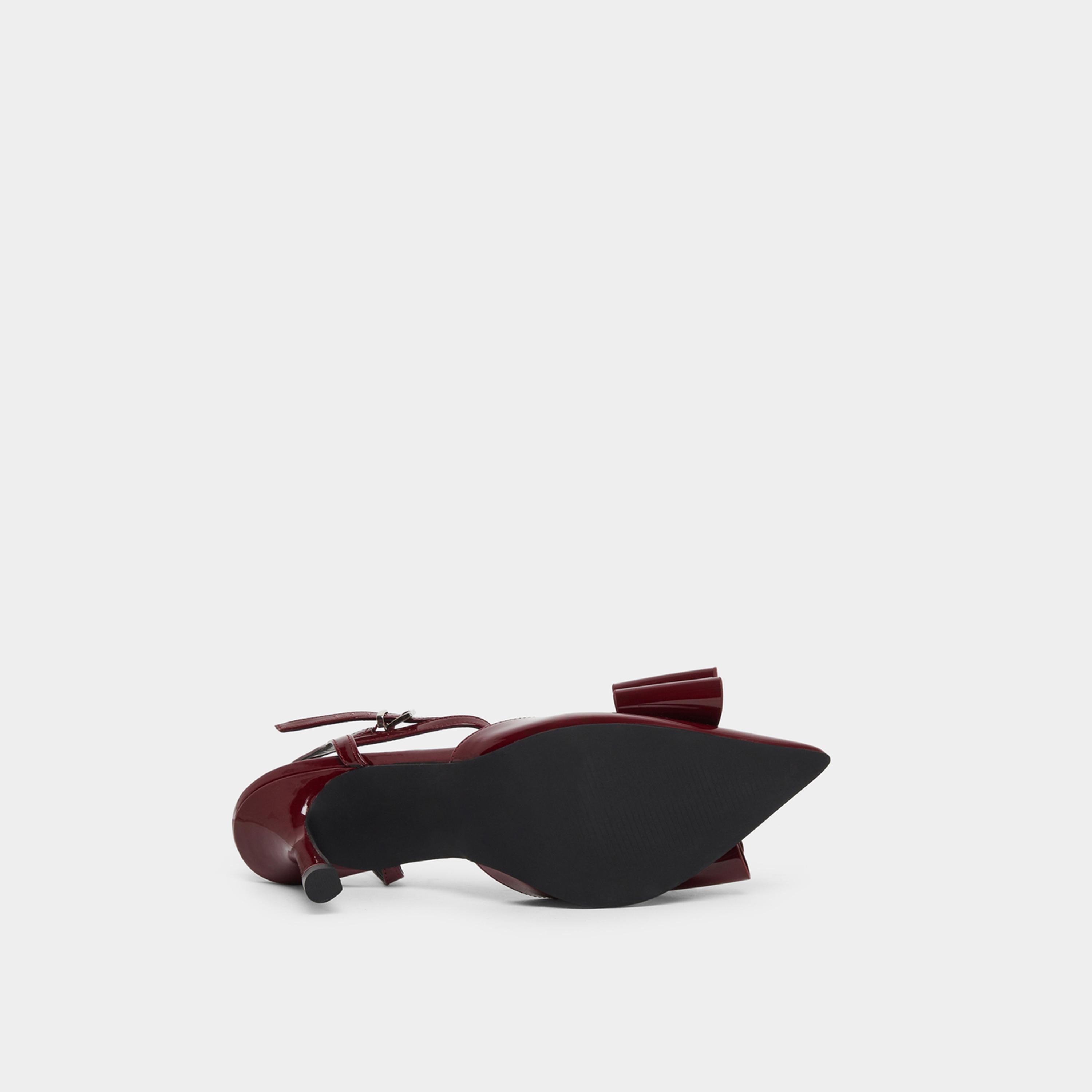 Raid Myrna Pointed Toe Shoes with Bow Detail-women-shoes-heels-image-6