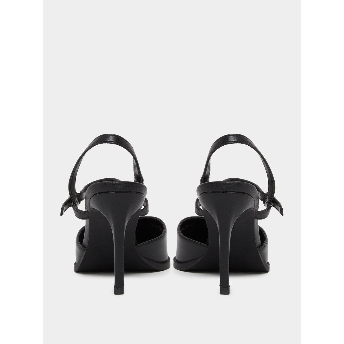 Raid Maliya Black Pointed Toe Shoes with Metal Trim-women-shoes-heels-image-4