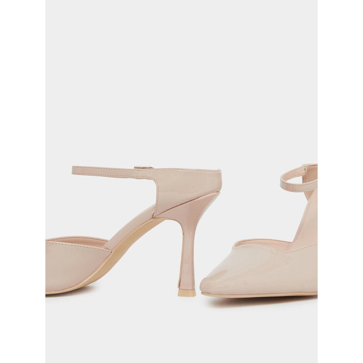 Raid Harler Nude Ankle Strap Pointed Toe Shoes-women-shoes-heels-image-3