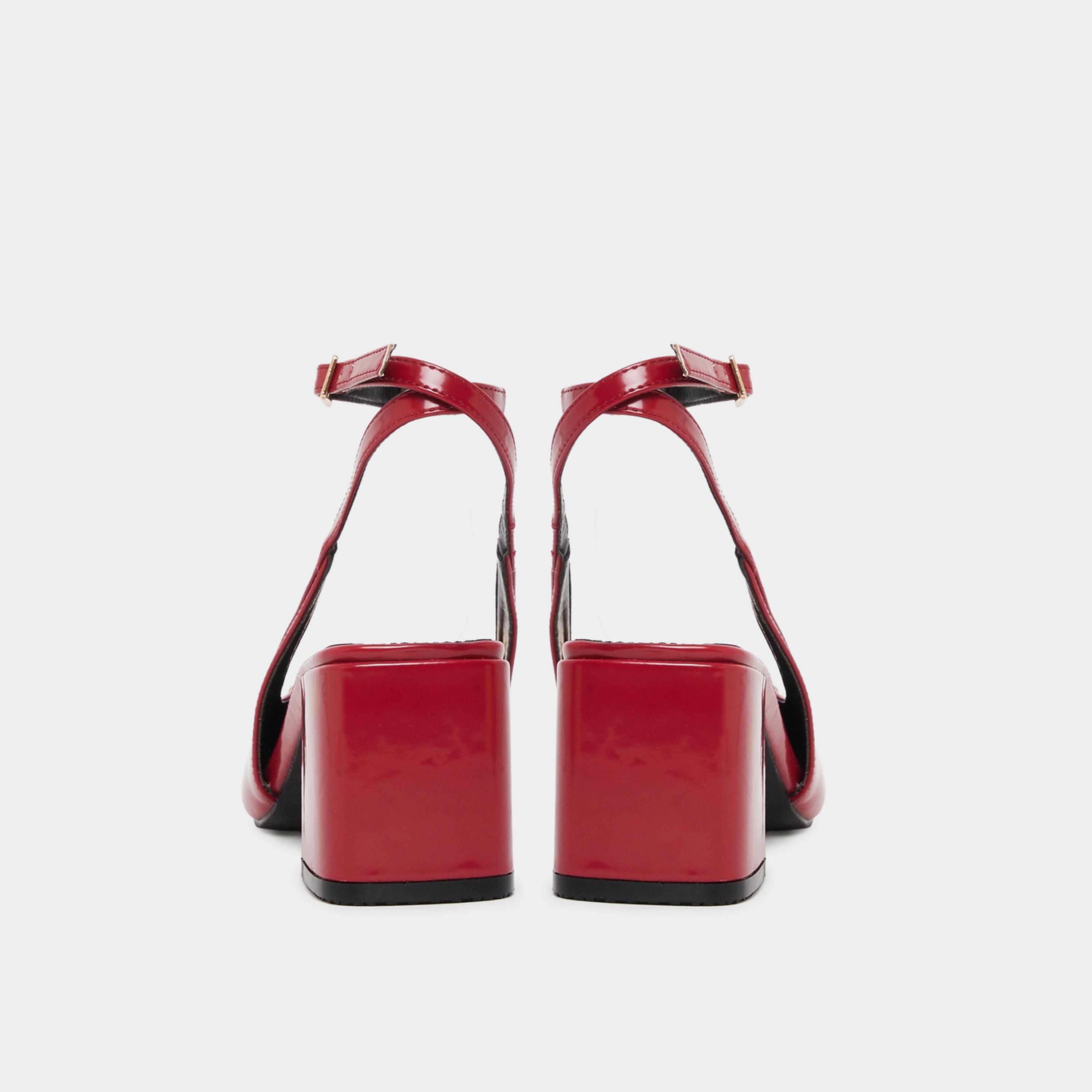 Raid Aiza Block Heel Shoes with Chain Detail-women-shoes-heels-image-6