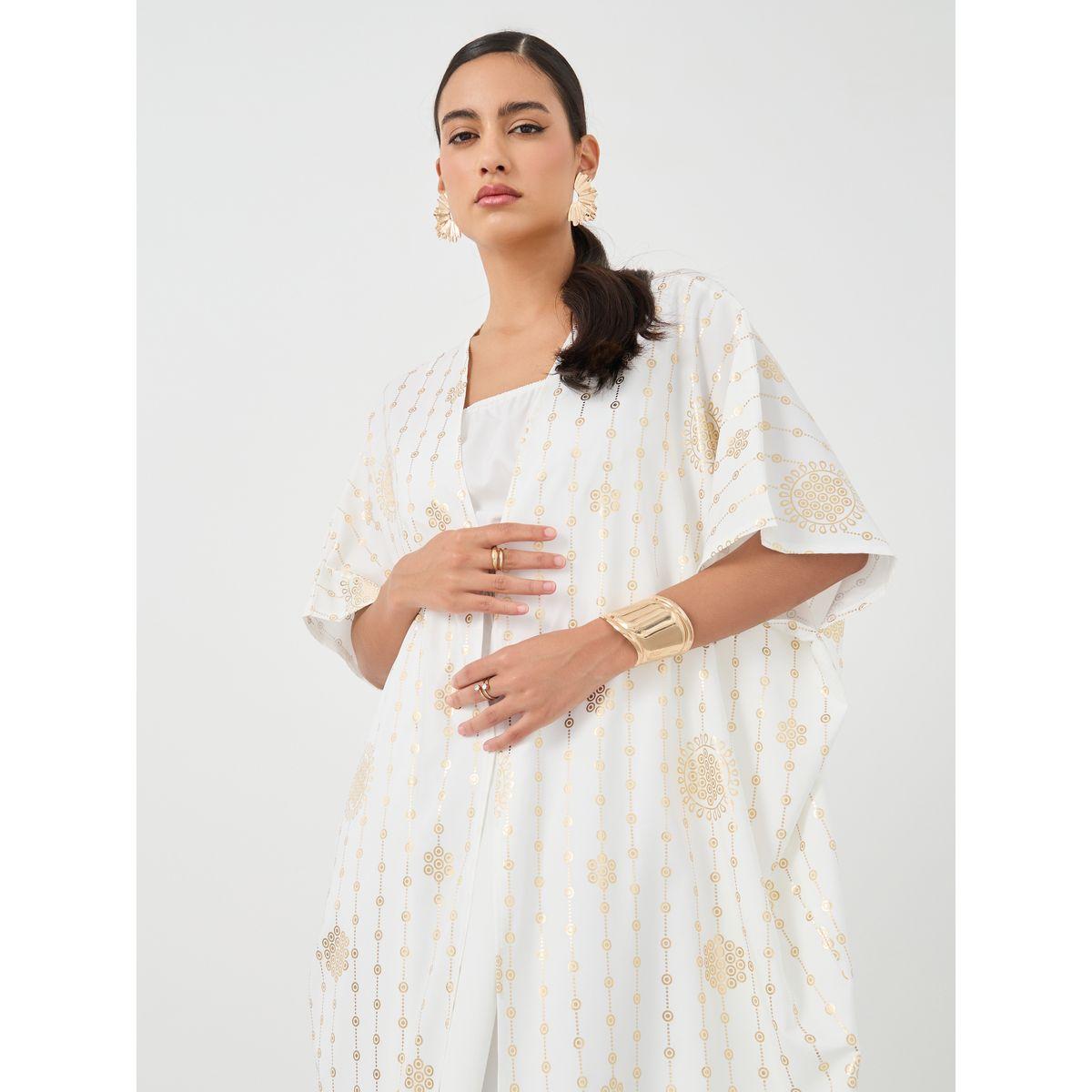 Styli Floral Print Open Front Kimono with Midi Dress Set-women-clothing-coordsets-image-3